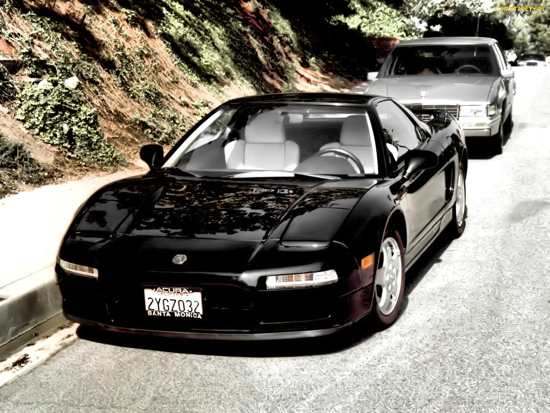 Kierunkowskaz, USA, Czarna, Acura NSX