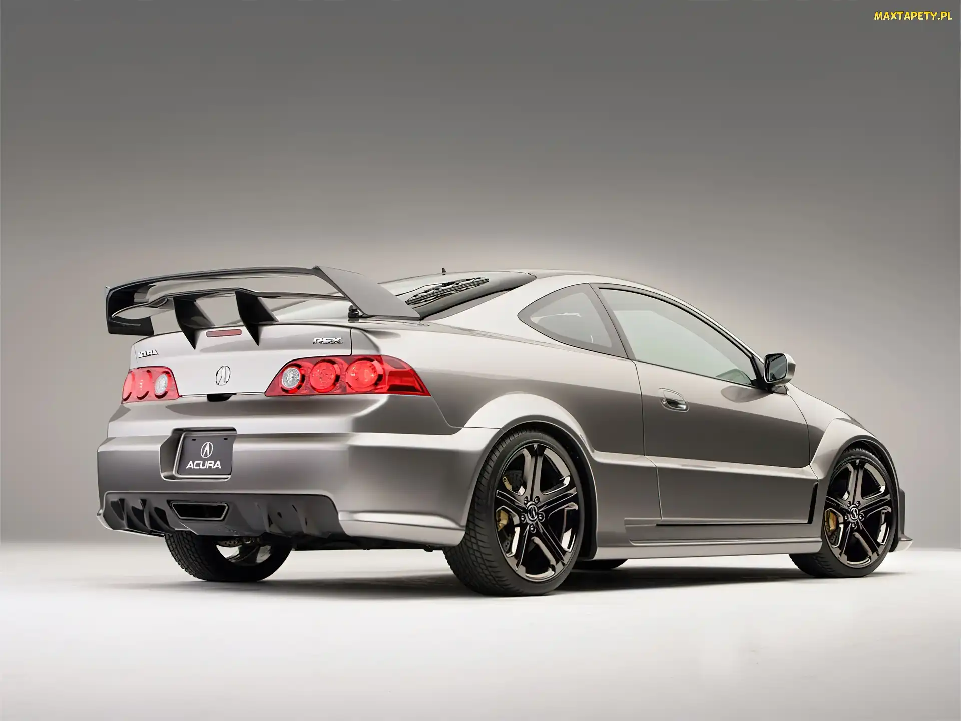Wydech, Spojler, Tył, Acura RSX