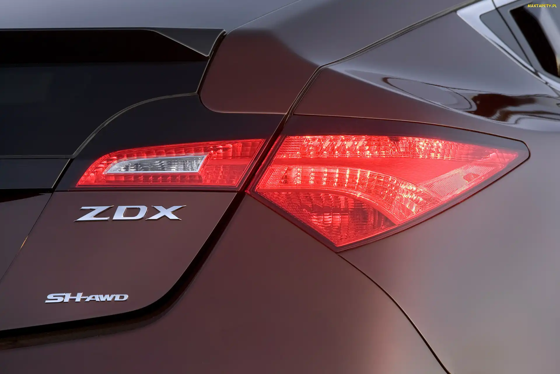 AWD, Tył, Acura ZDX, Lampa