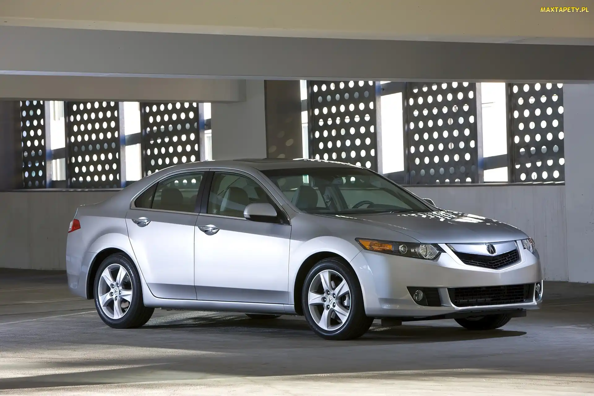 Garaż, Acura TSX, Prawy, Bok