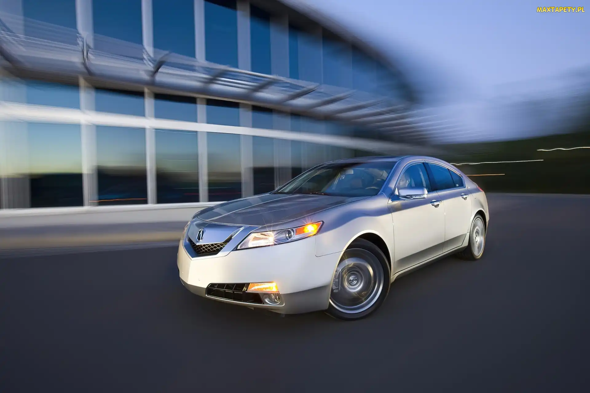 Acura TL, Halogen, Srebrna