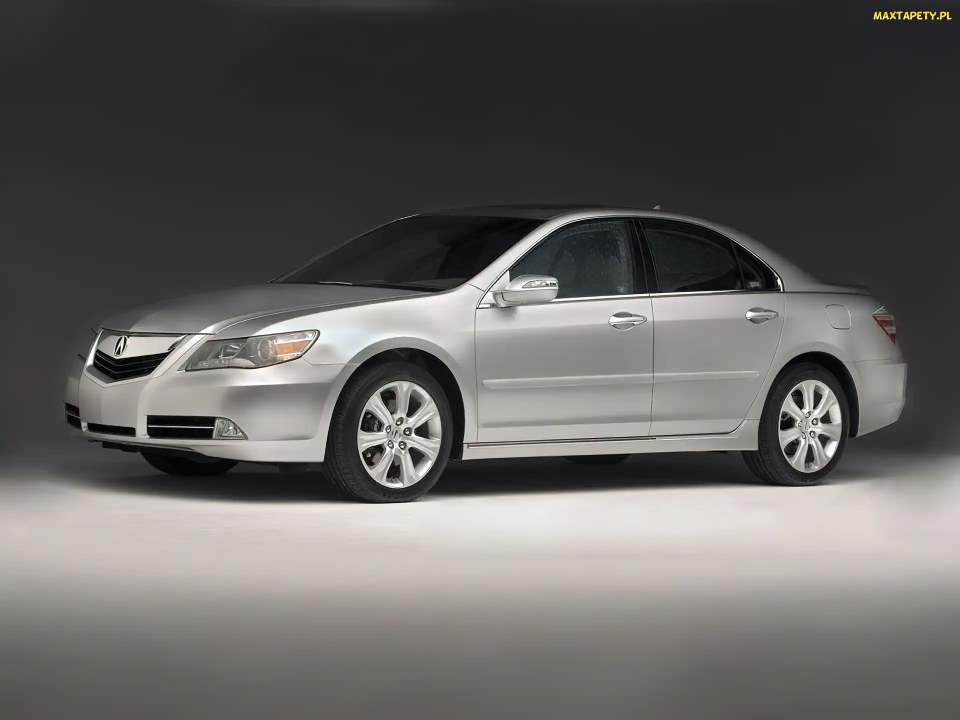 Acura RL, Sedan, Srebrna