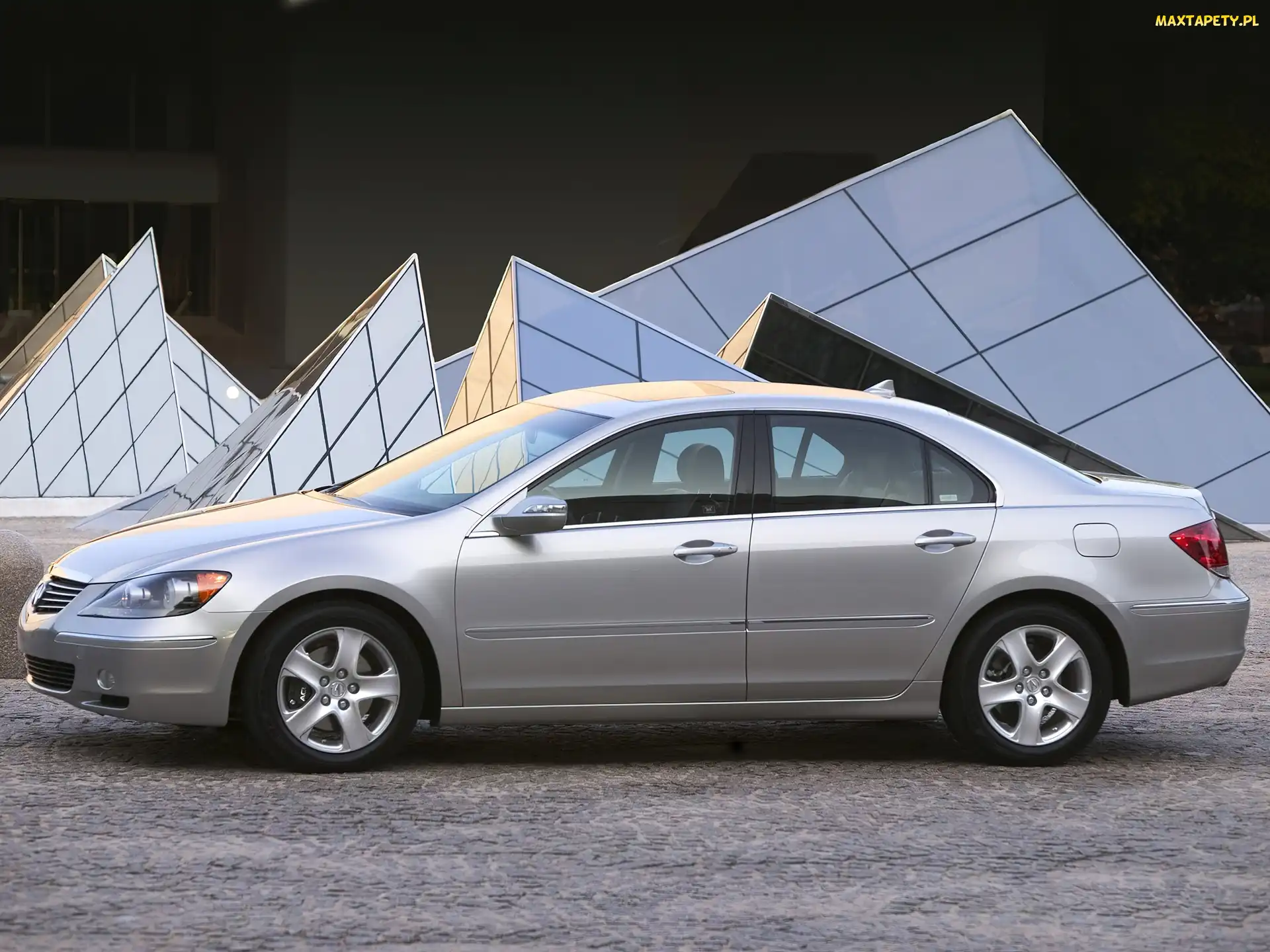 Szyby, Acura RL, Lewy, Bok