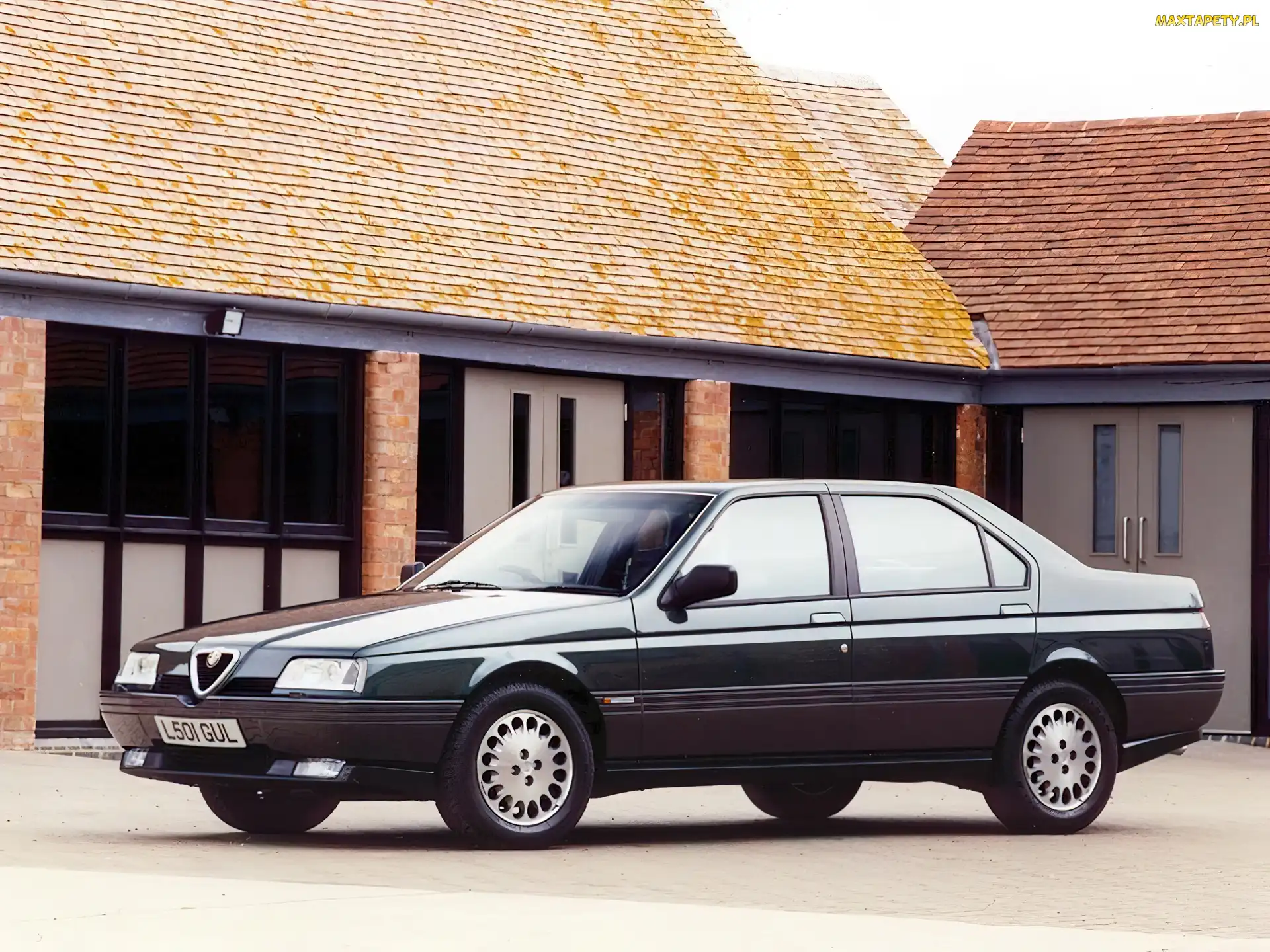 Alfa Romeo 164, Sedan, Zielona