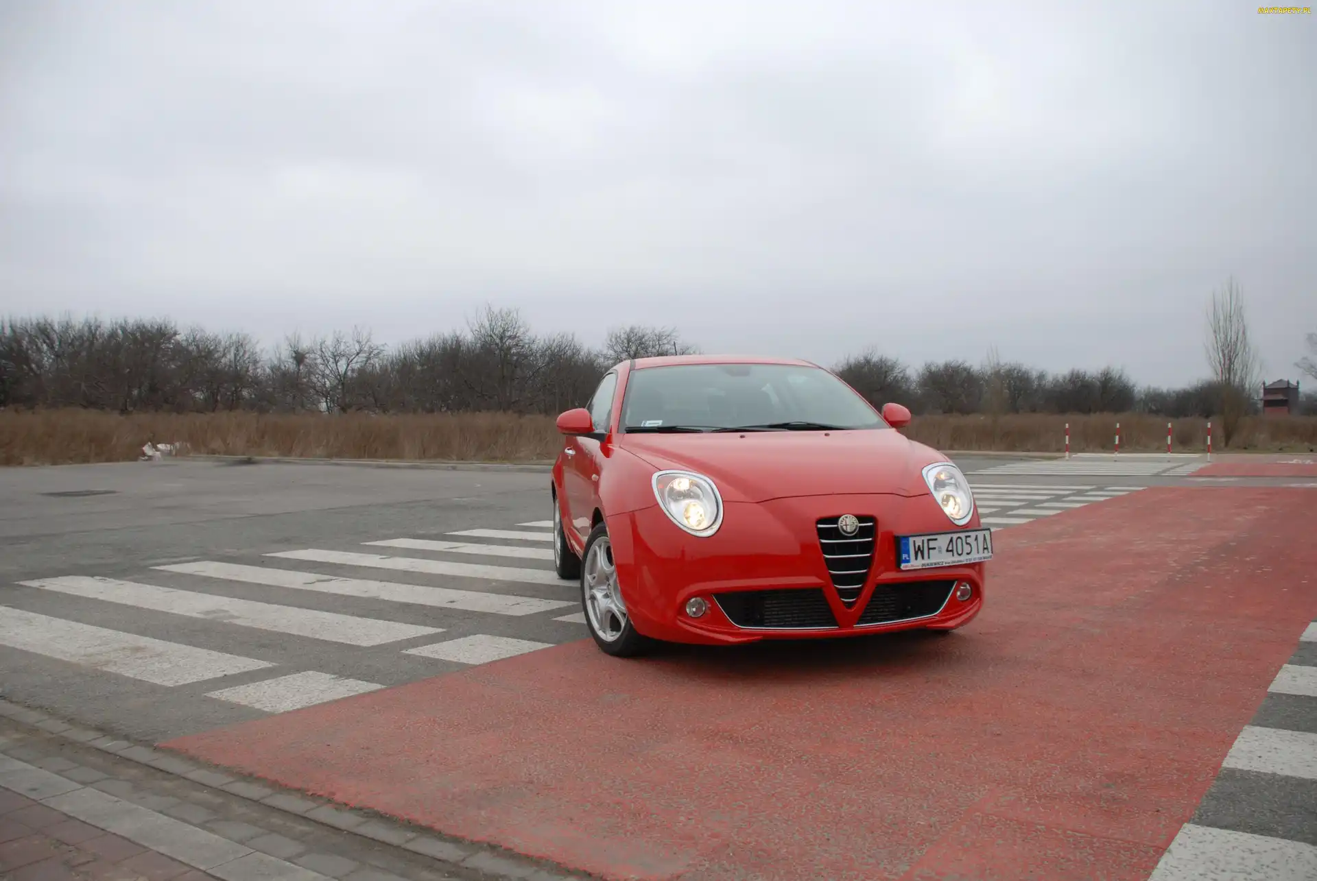 Alfa Romeo MiTo, Maska, Przód