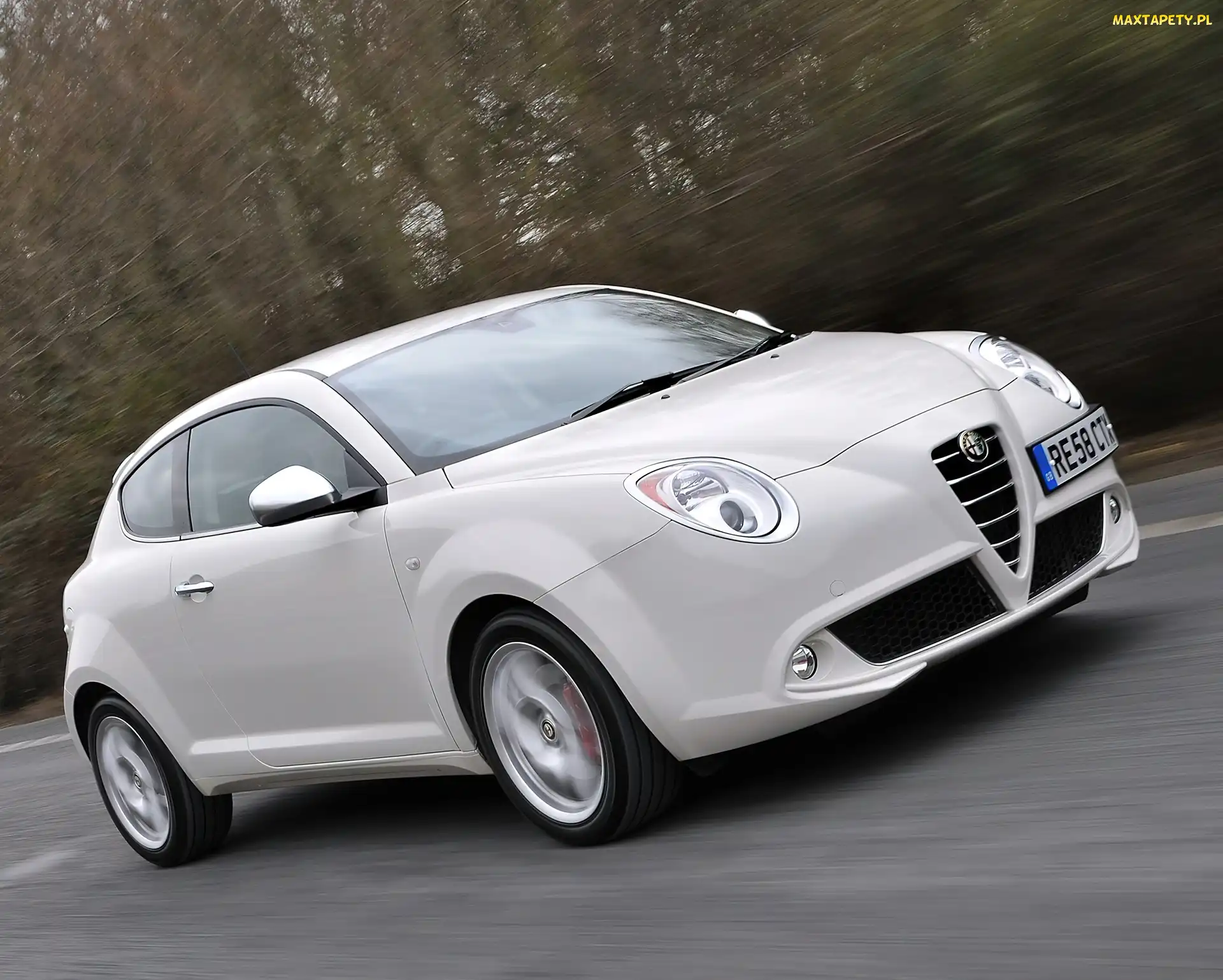 Alfa Romeo MiTo, Trasa, Biała