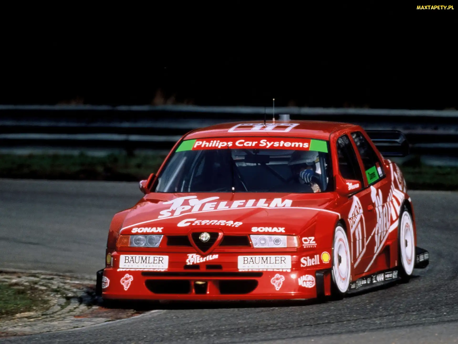 Alfa Romeo 155, Tor, Rajd