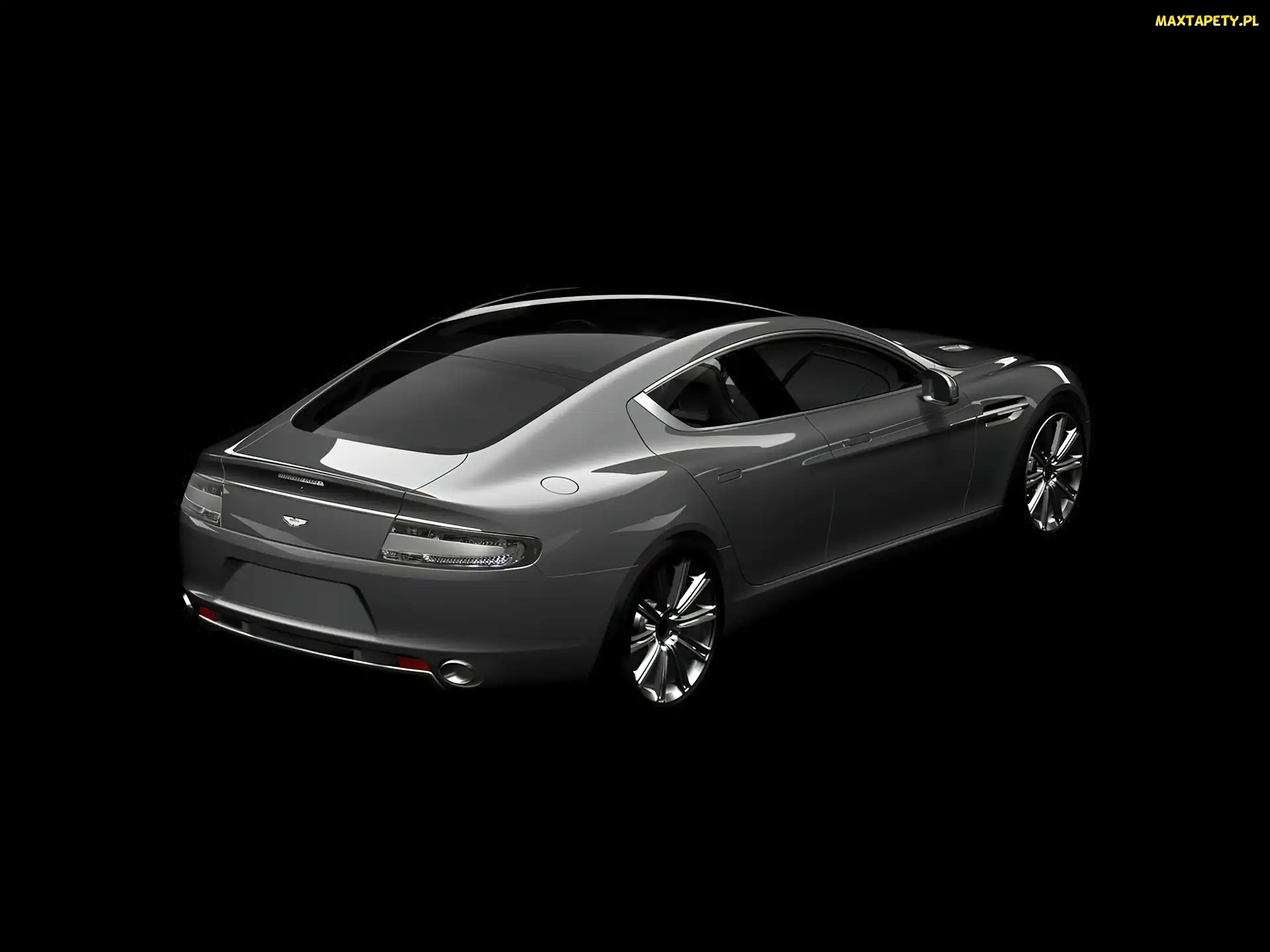 Aston Martin Rapide, Grafika, Tył