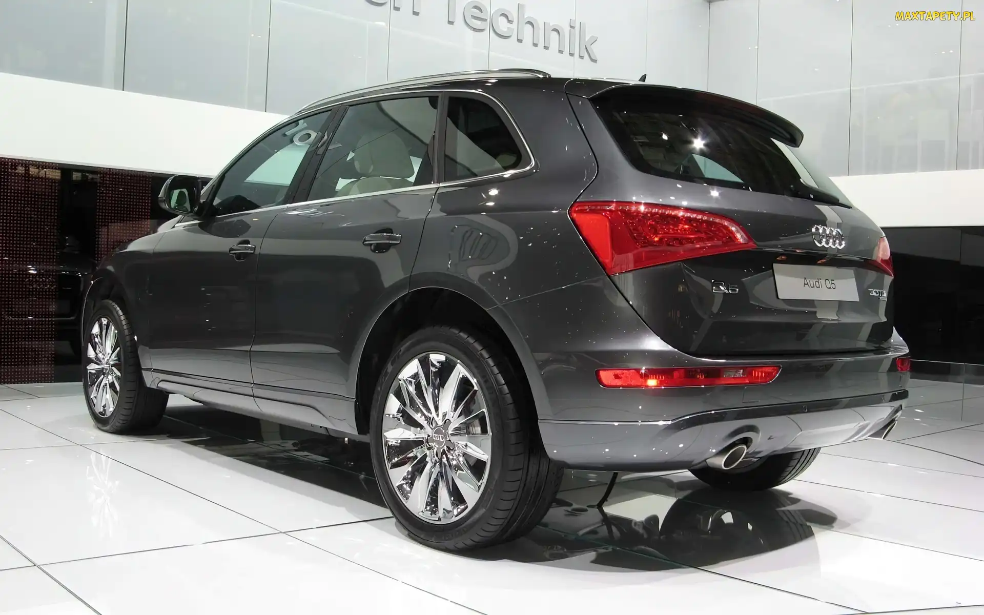 Tył, Lampa, Grafitowe, Audi Q5