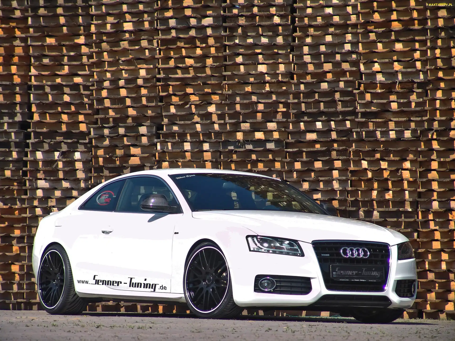 Felgi, Czarne, Audi A4 B8, Tuning