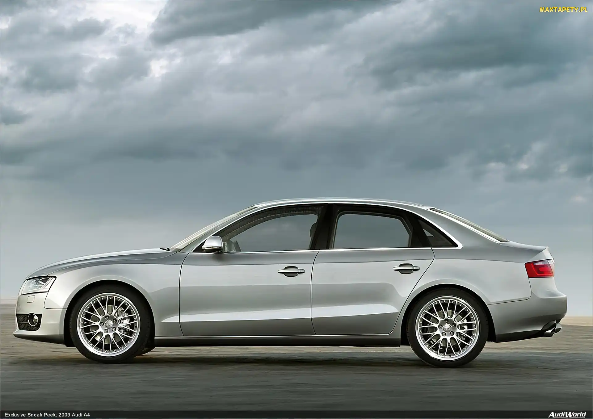 Bok, Audi A4 B8, Lewy
