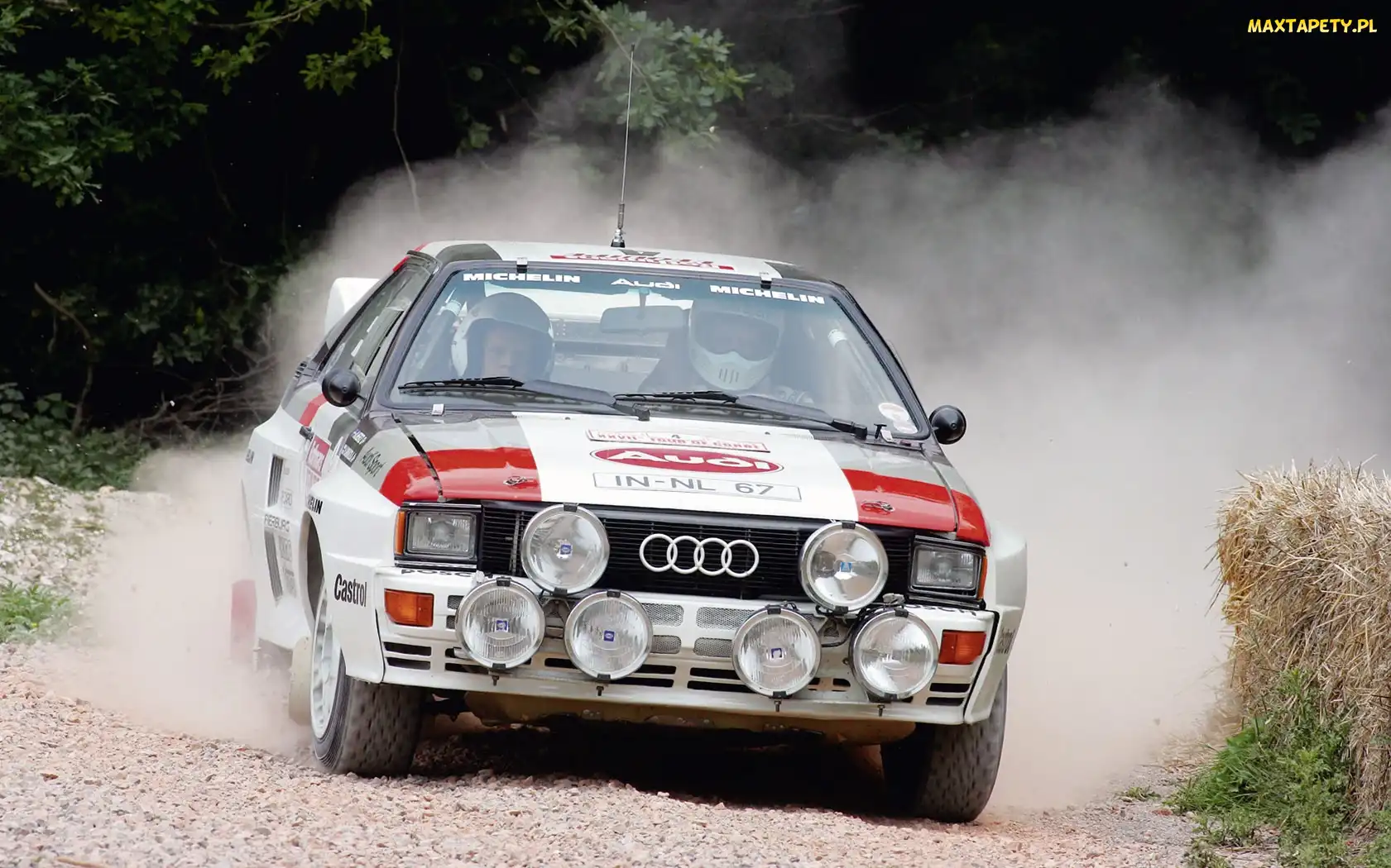 Audi, Halogeny, Quattro, GT, Przód