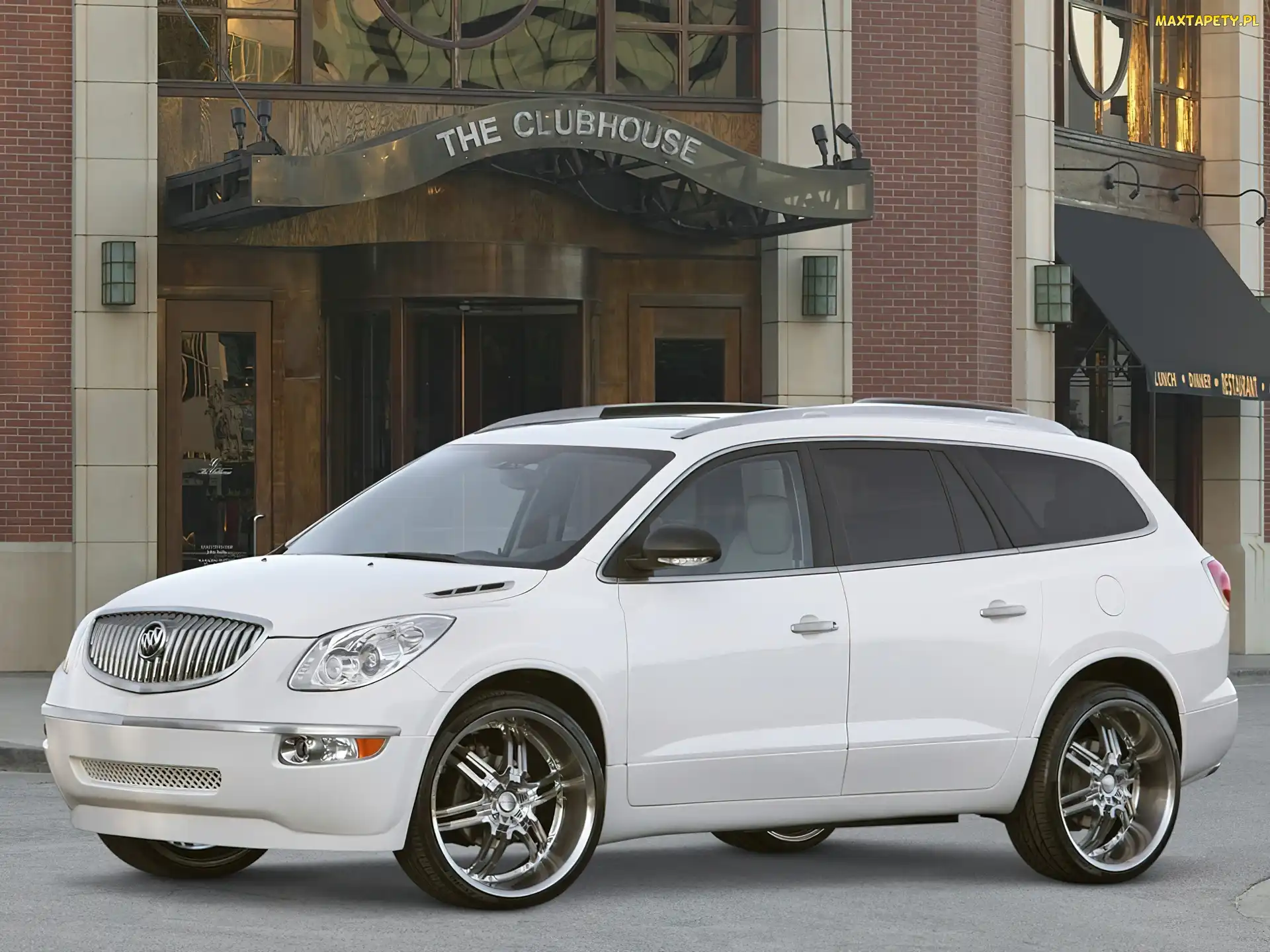 Buick Enclave, Crossover, Biały