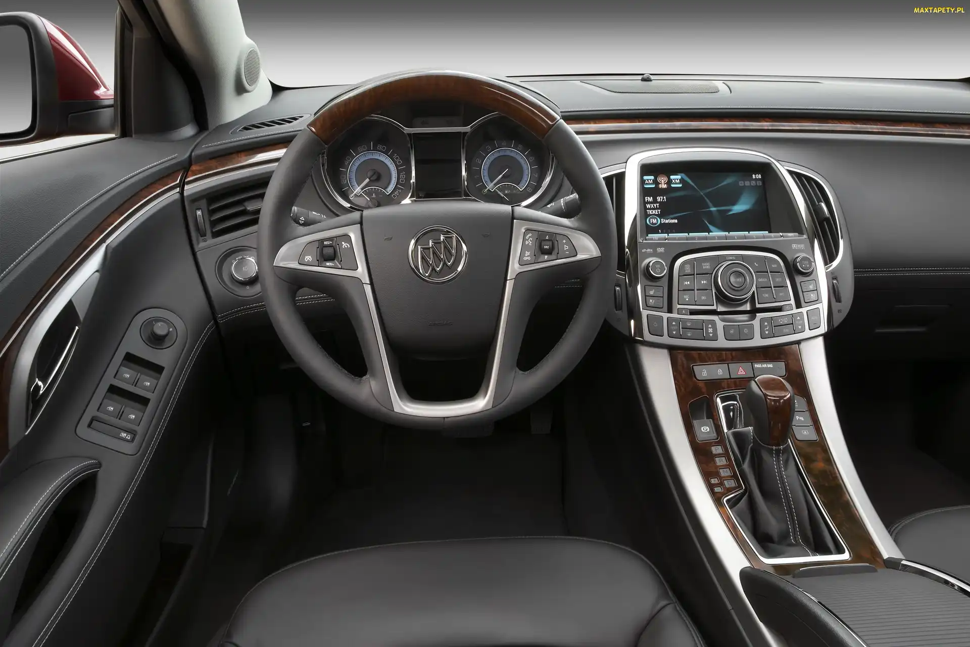Klimatyzacji, Panel, Buick LaCrosse, Kierownica