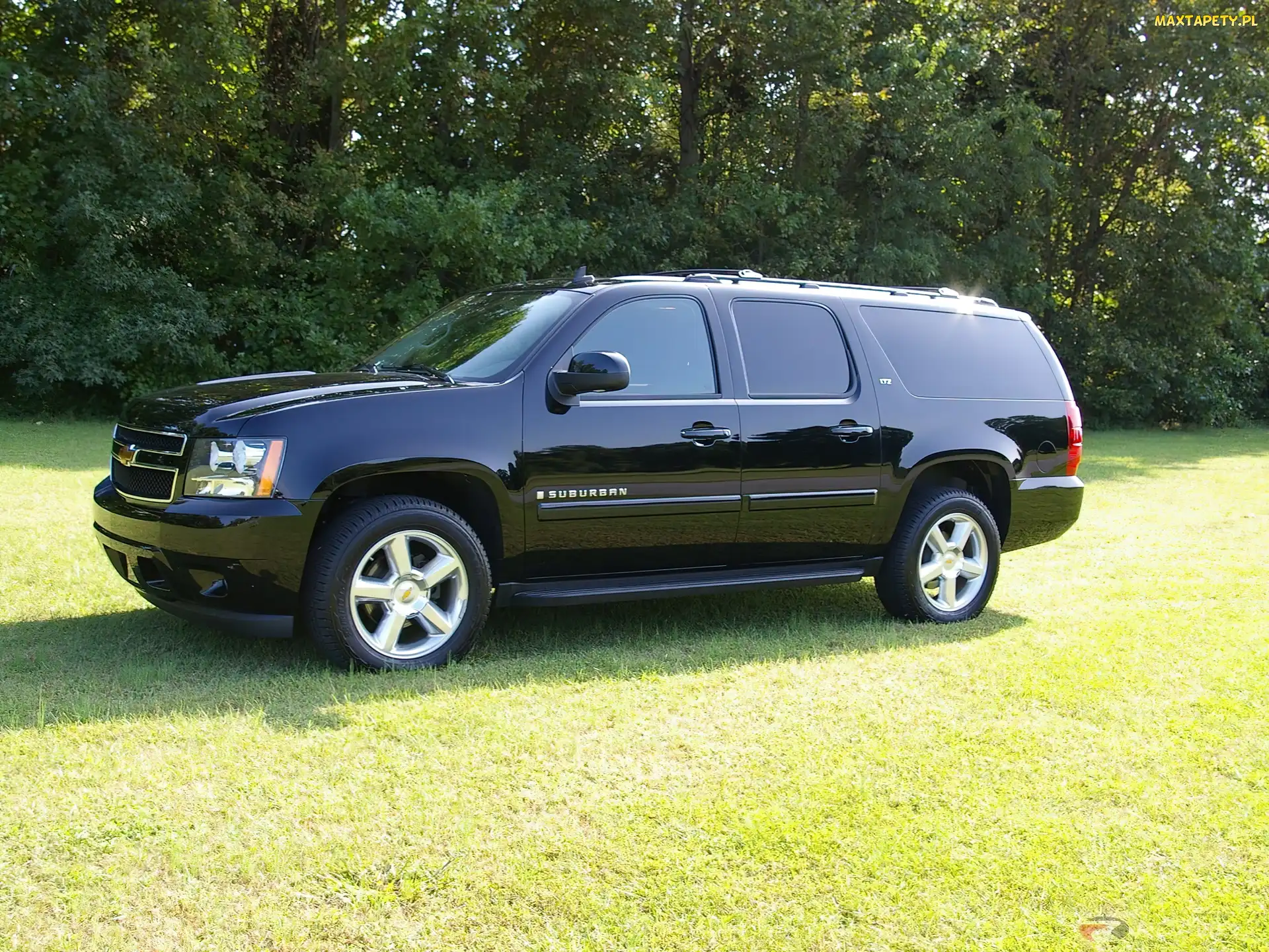 Szyby, Przyciemnione, Czarny, Chevrolet Suburban