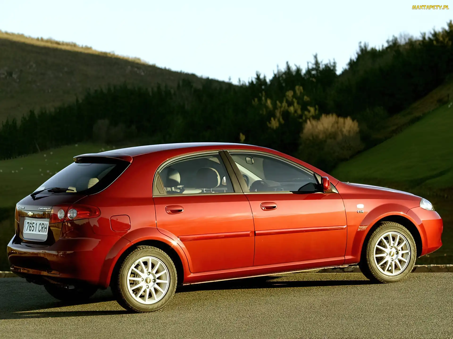 Chevrolet Lacetti, Hatchback, Czerwony