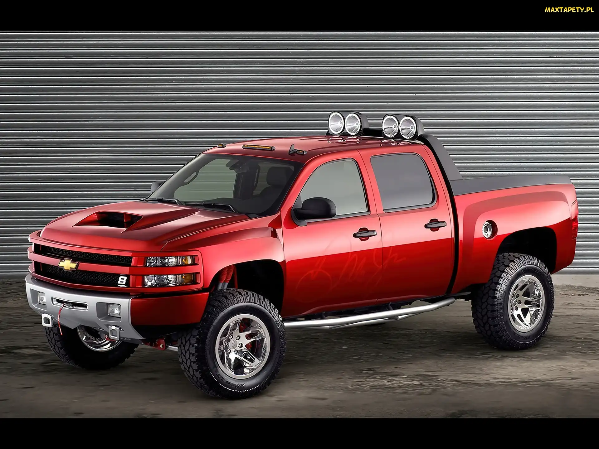 Szperacze, Wyciągarka, Chevrolet Silverado