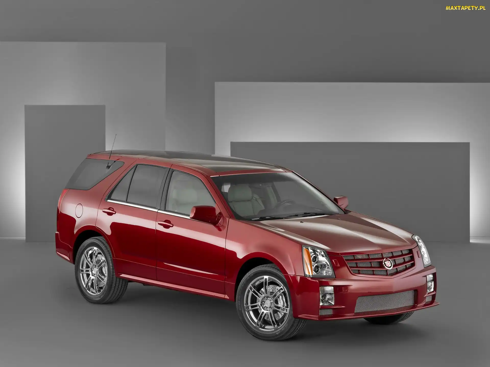 Czerwony, Hamulcowe, Tarcze, Cadillac SRX