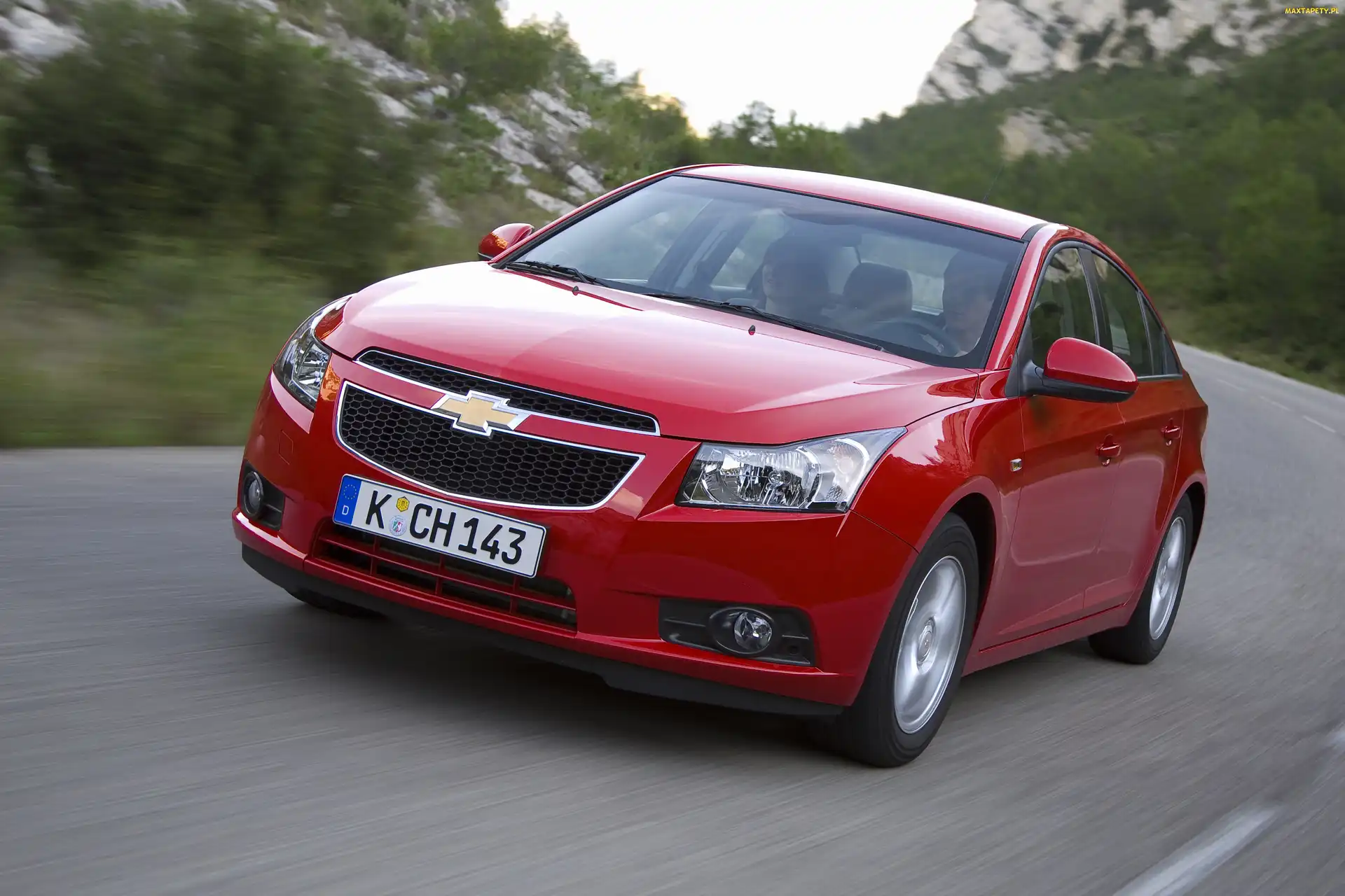 Chevrolet Cruze, Droga, Czerwony