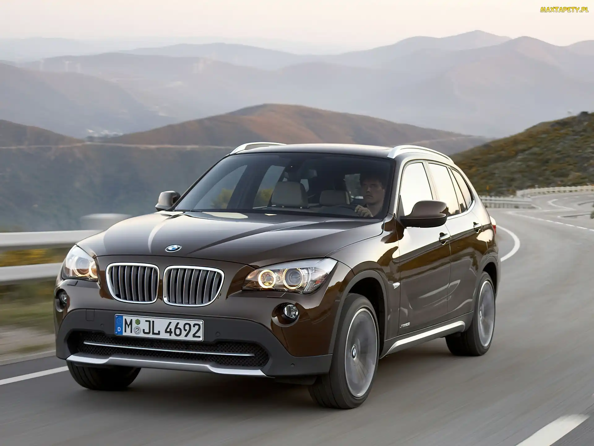 BMW X1, 23d, Brązowe