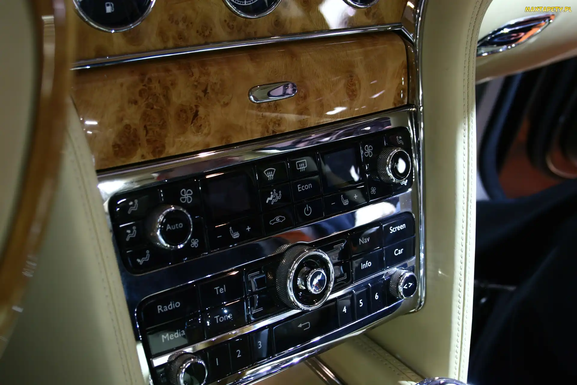 Panel, Klimatyzacji, Bentley Mulsanne