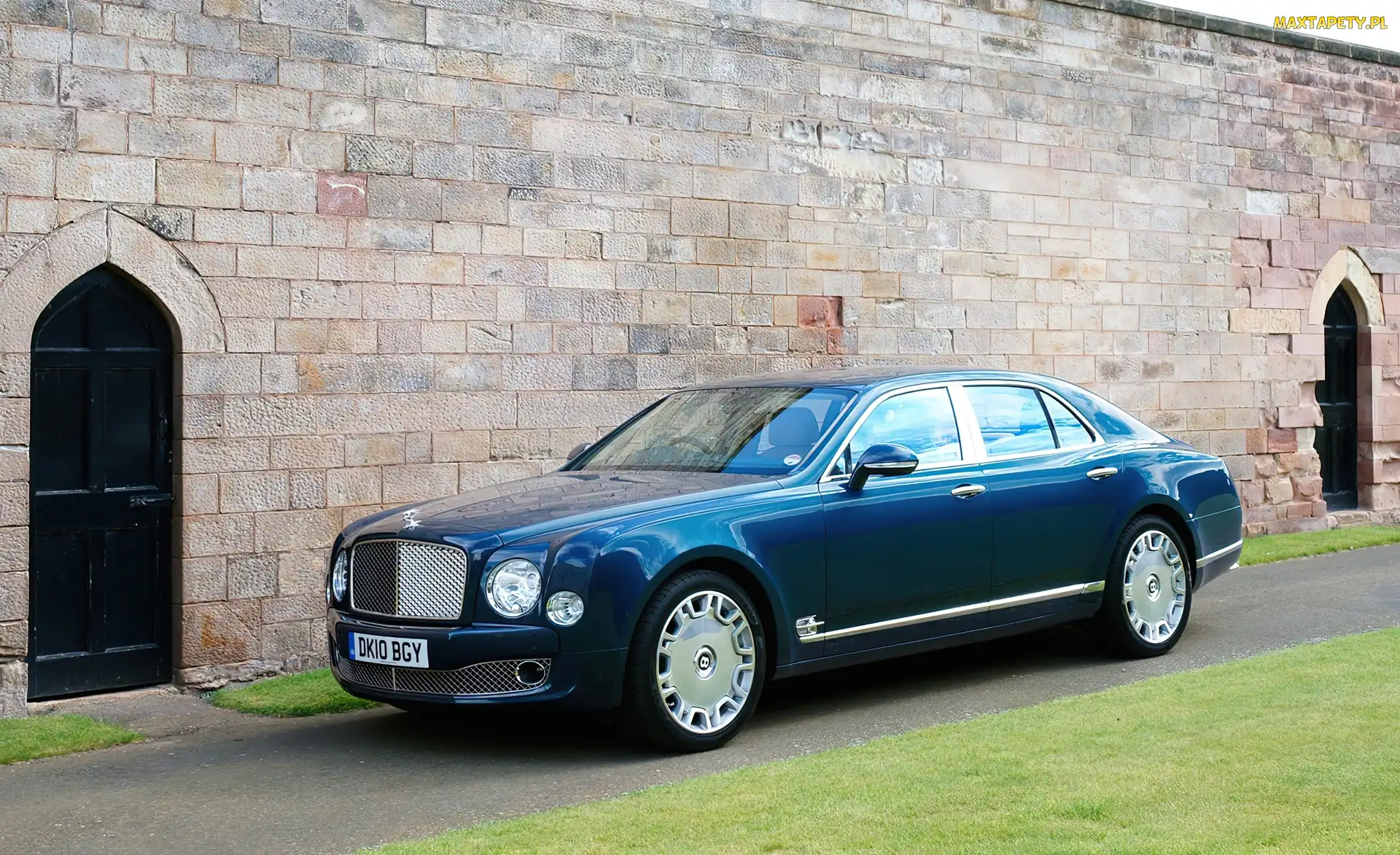Chromowane, Listwy, Bentley Mulsanne