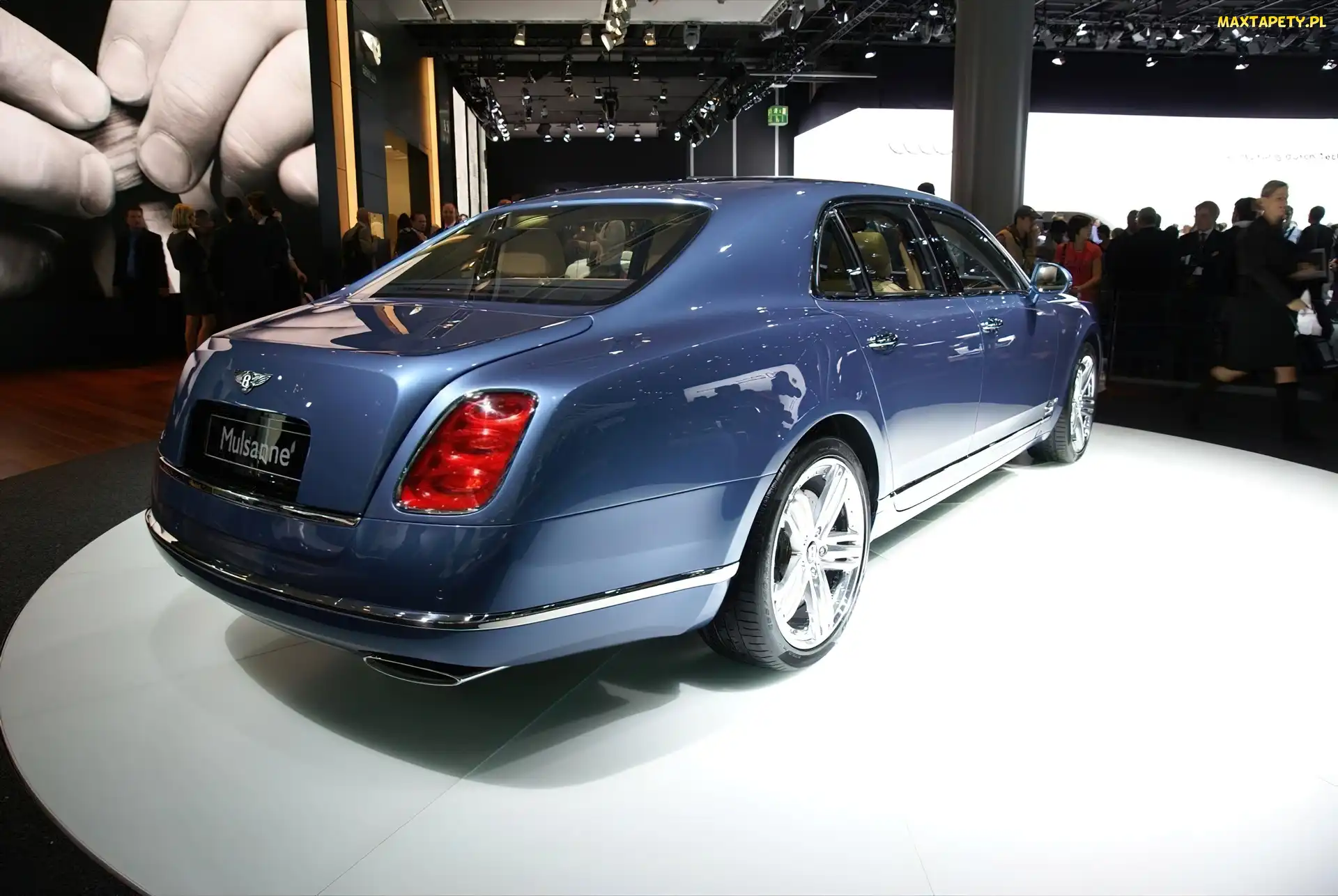 Tył, Lampa, Bentley Mulsanne, Prezentacja