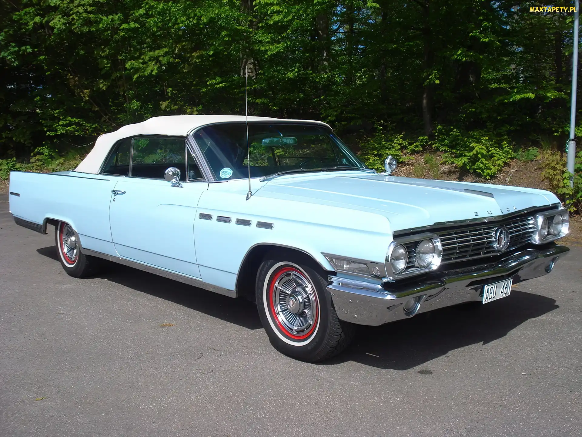 Buick Electra Park, Kabriolet, Błękitny