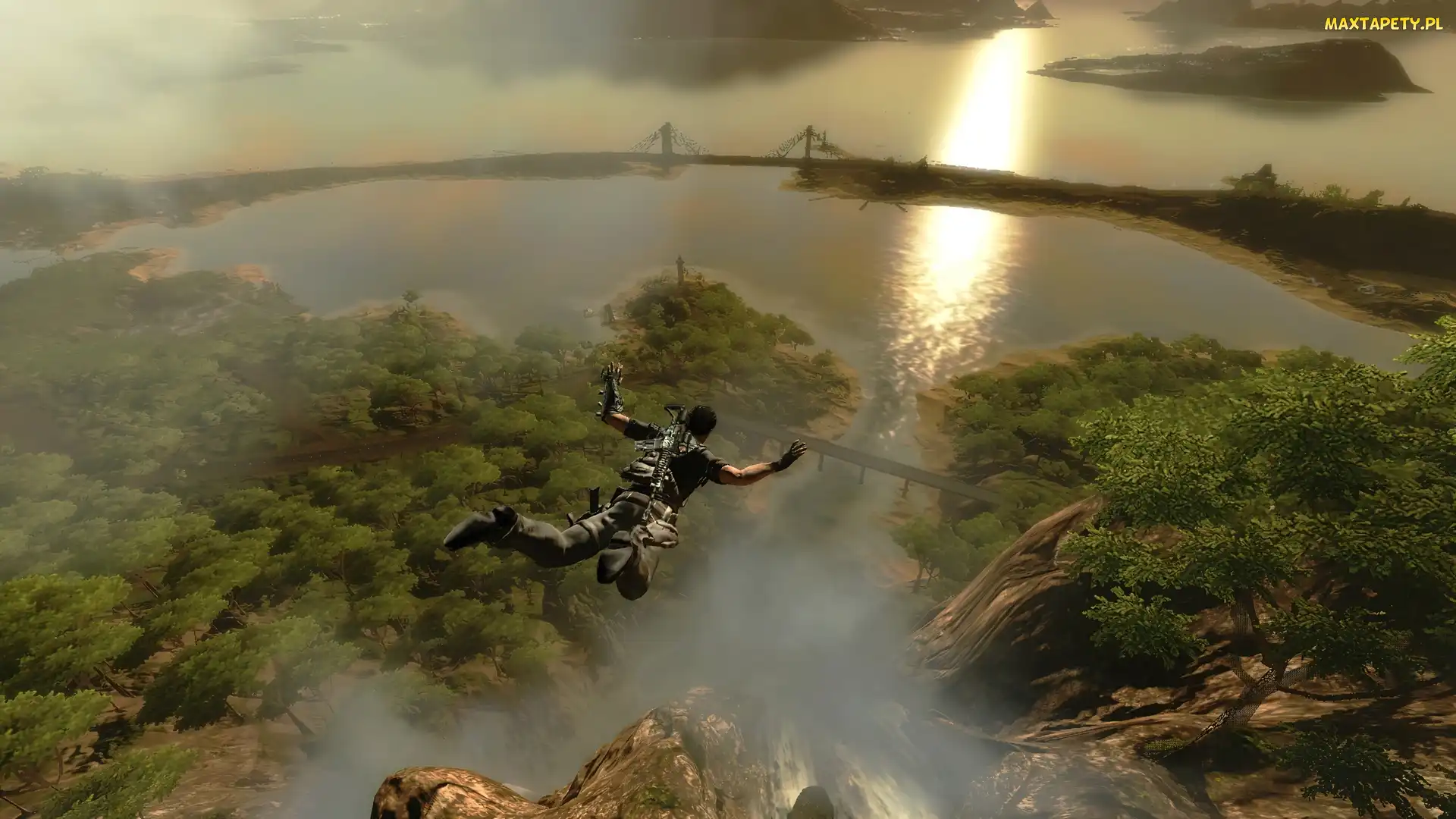 Spadochroniarz, Widok, Just Cause 2