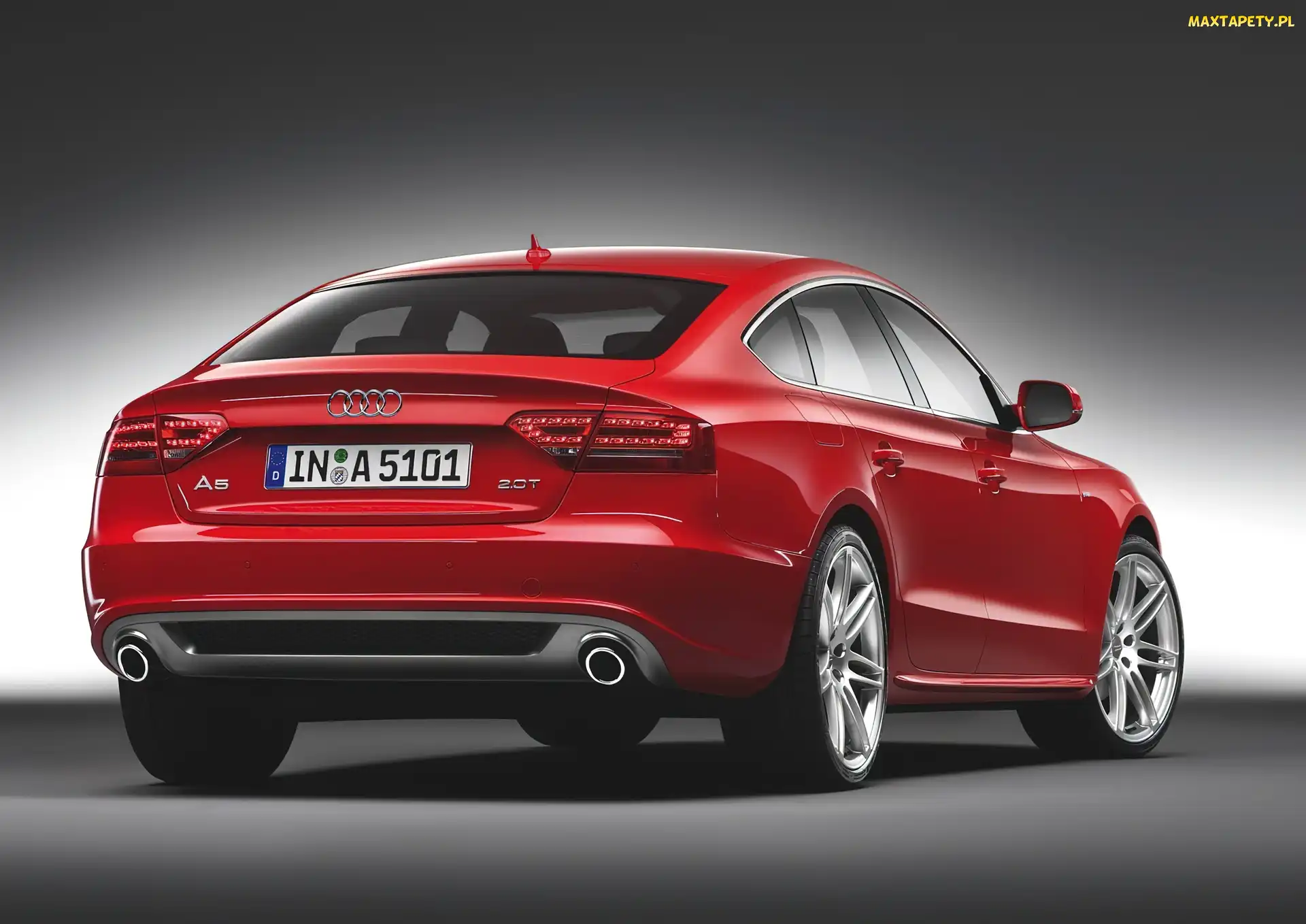 Audi A5, 2.0T, Czerwone