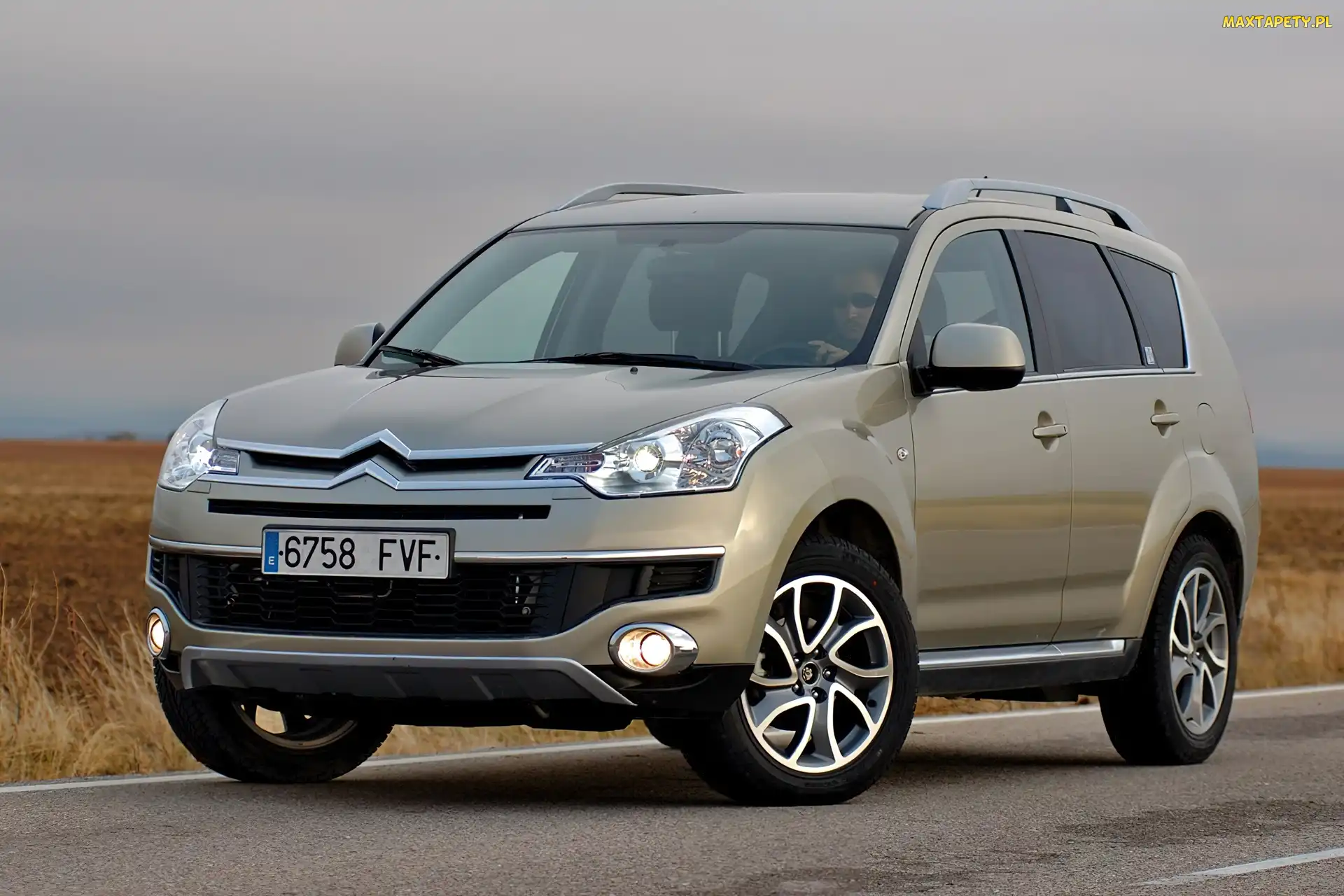 Citroen C-Crosser, Kierowca, Beżowy
