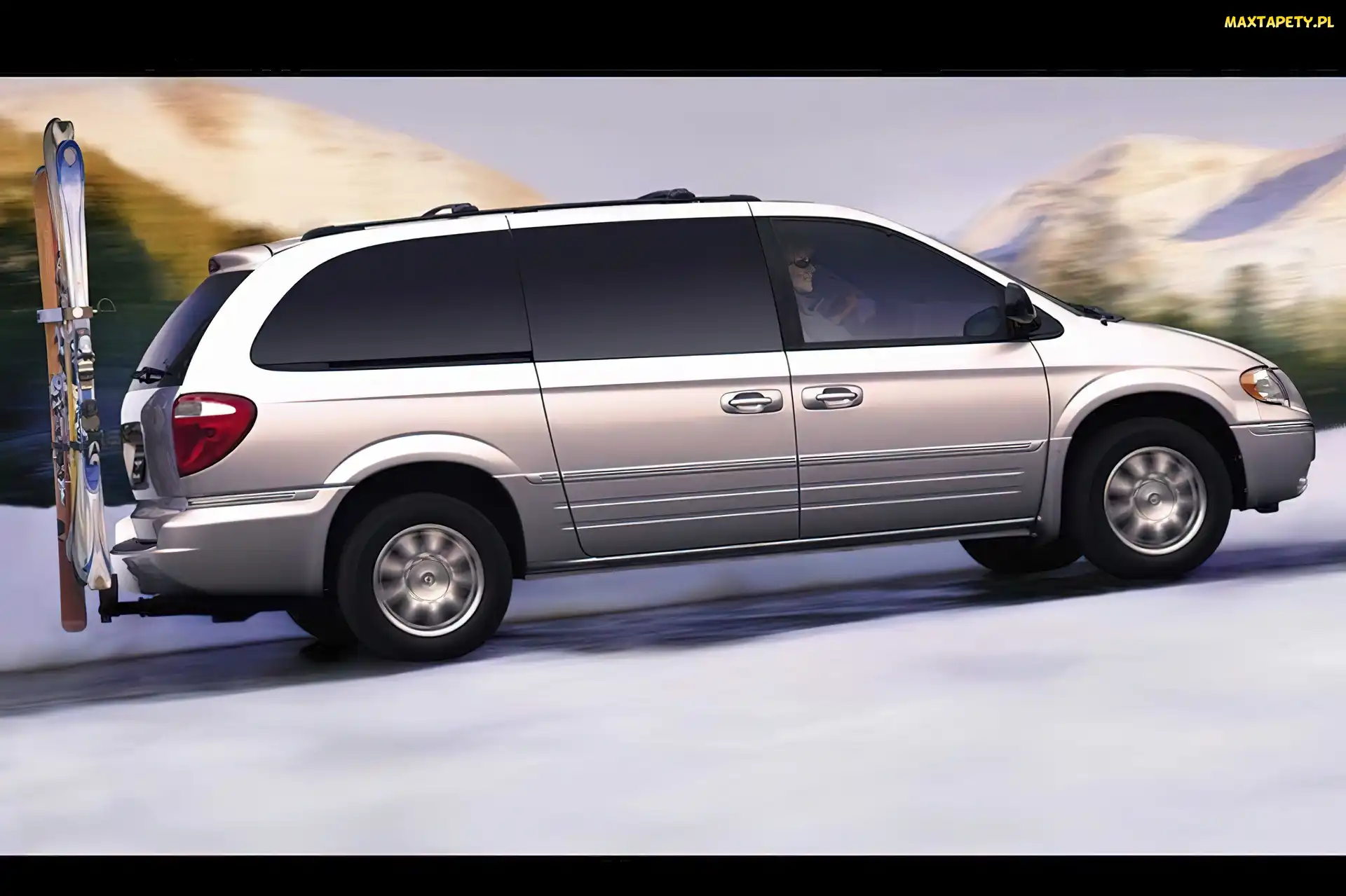 Narty, Na, Grand Voyager III, Bagażnik
