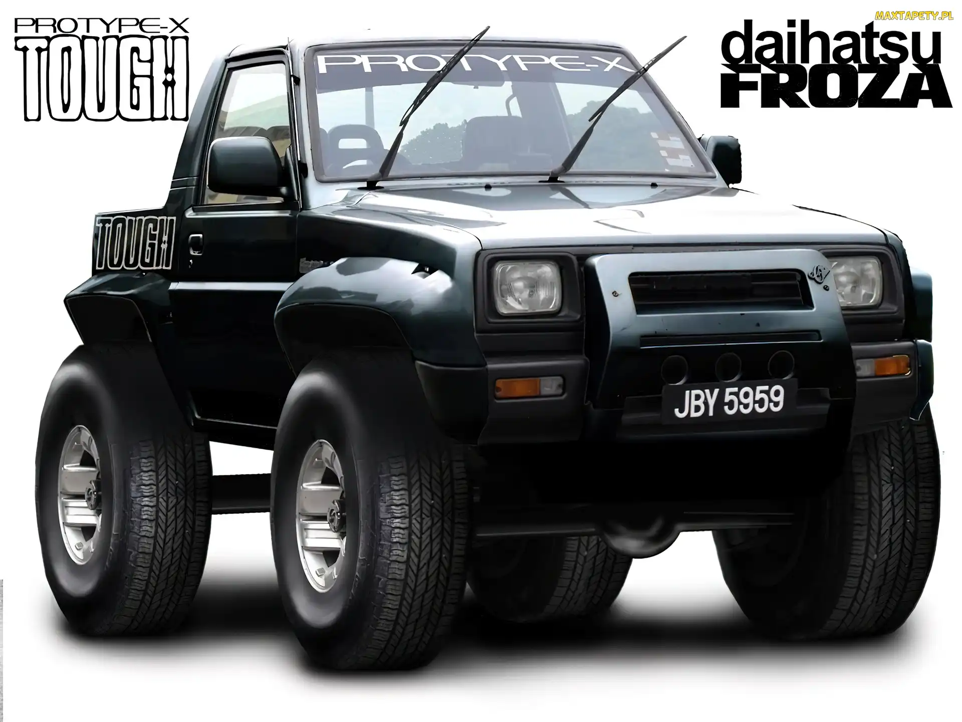 Daihatsu Feroza, Most, Podwyższone
