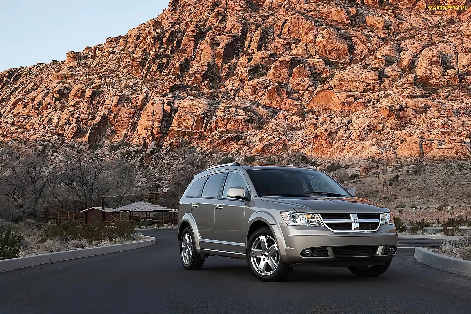 Skały, 4x4, Dodge Journey