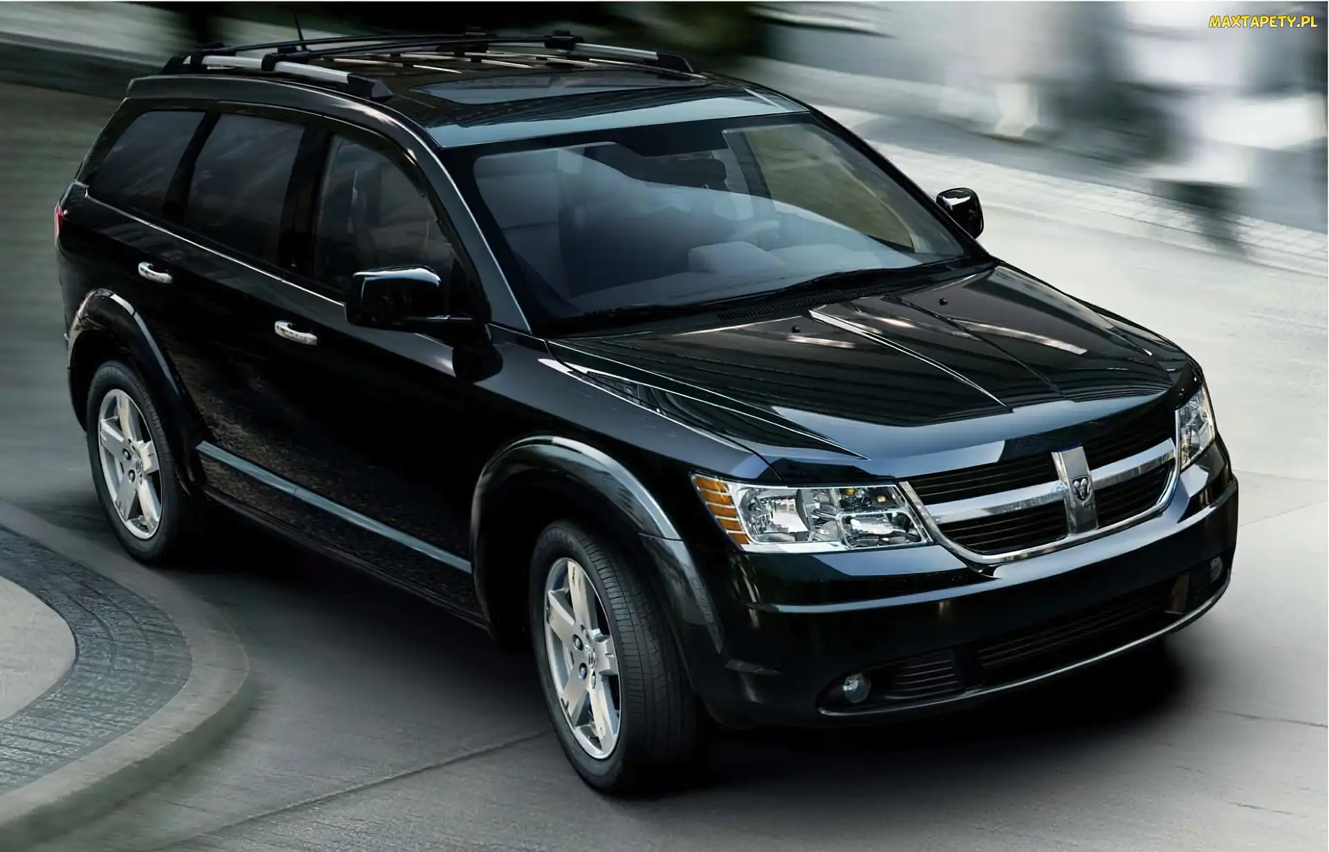 Dodge Journey, Maska, Czarny