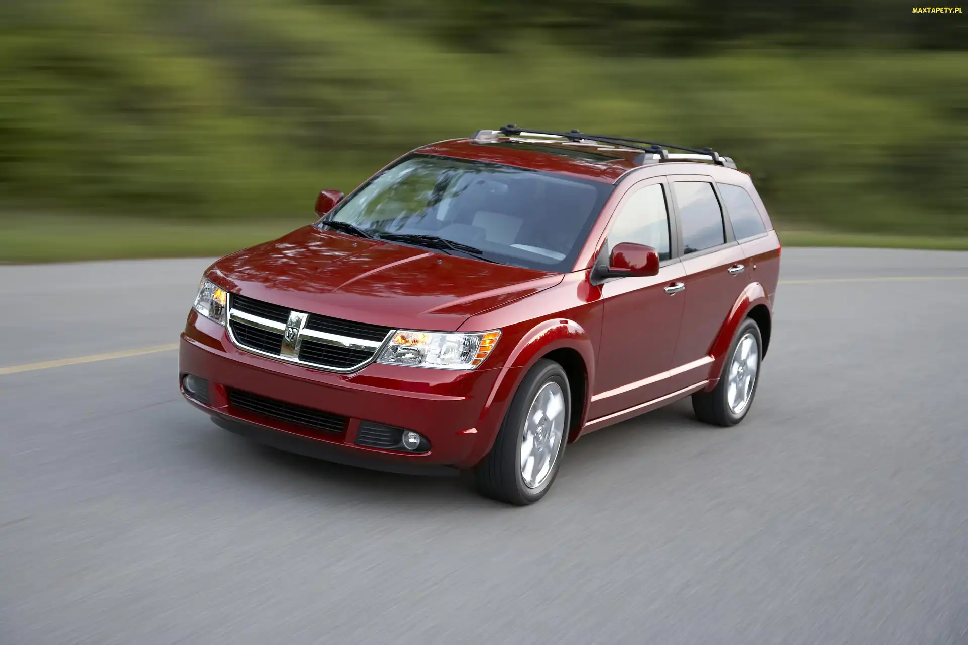 Dachowy
, Bagażnik, Bordowy, Dodge Journey