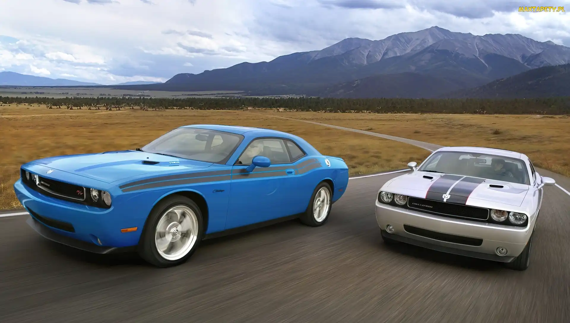 Dodge Challenger, Góry, Trasa