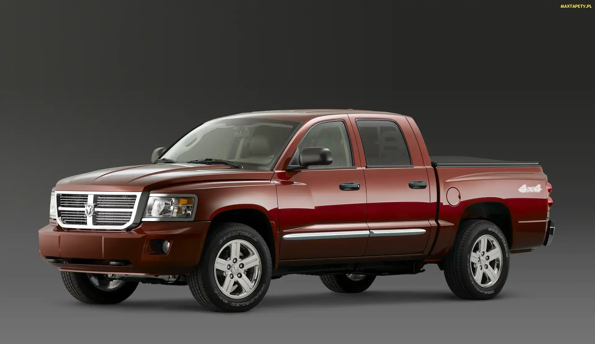 Terenowy, Dodge Dakota, Bordowy