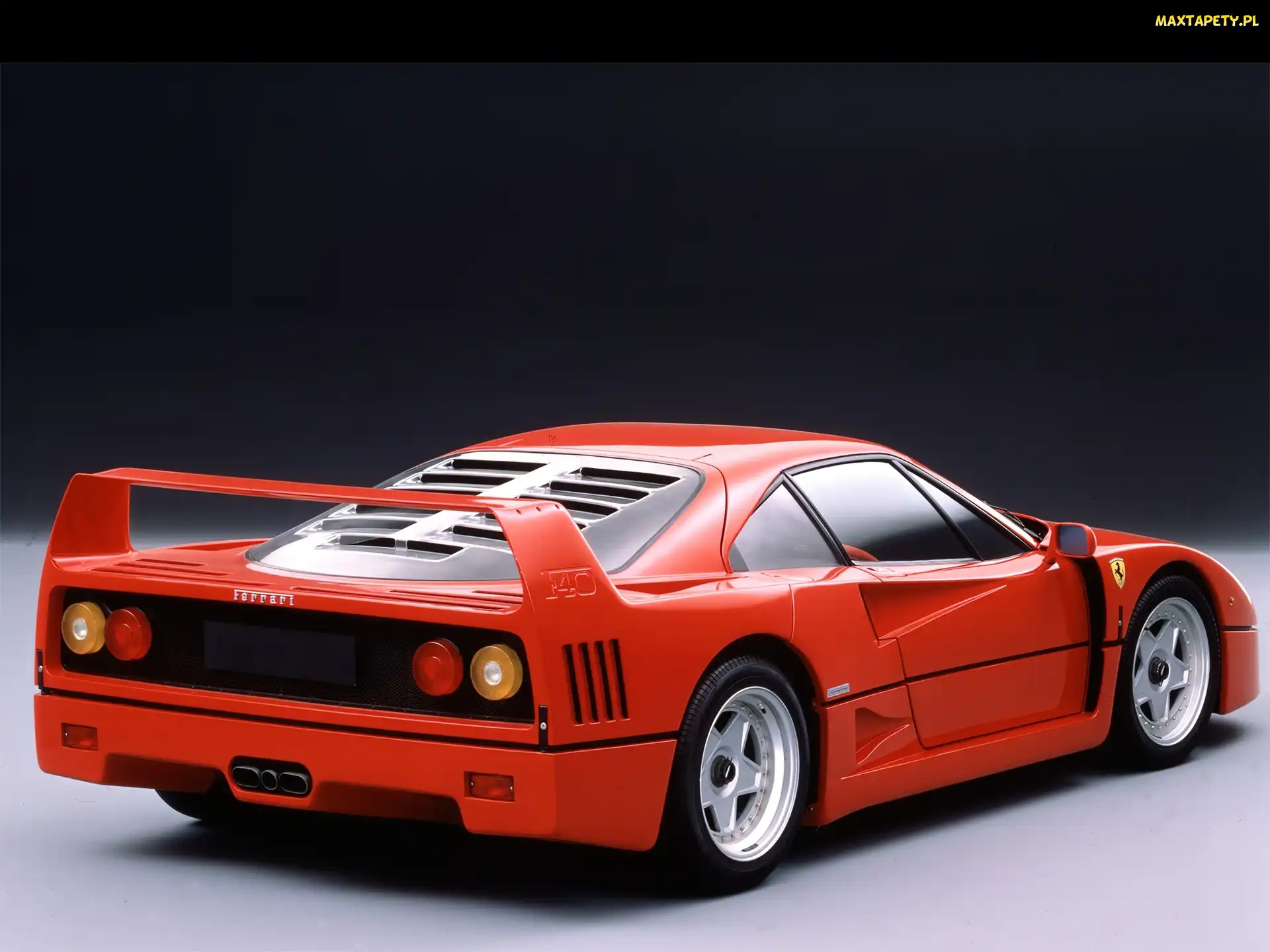 Tył, Dyfuzor, Ferrari F 40