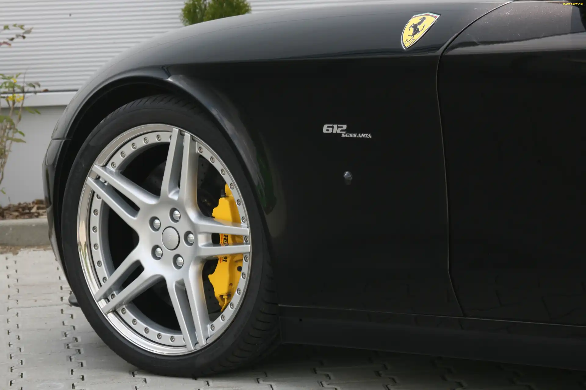 Żółte, Zaciski, Ferrari 612