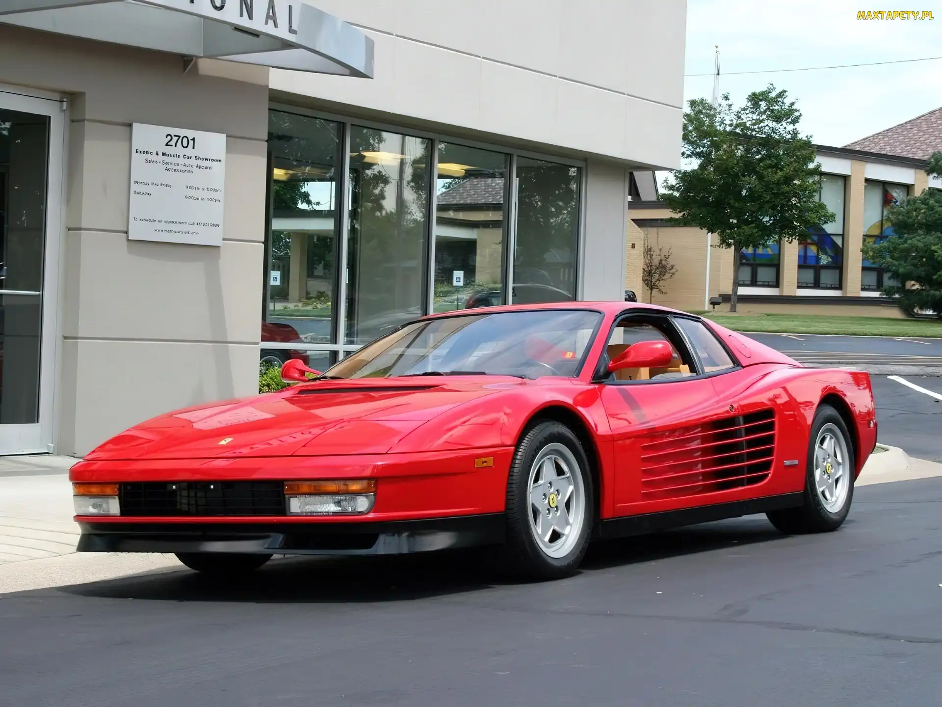 Ulica, Ferrari Testarossa