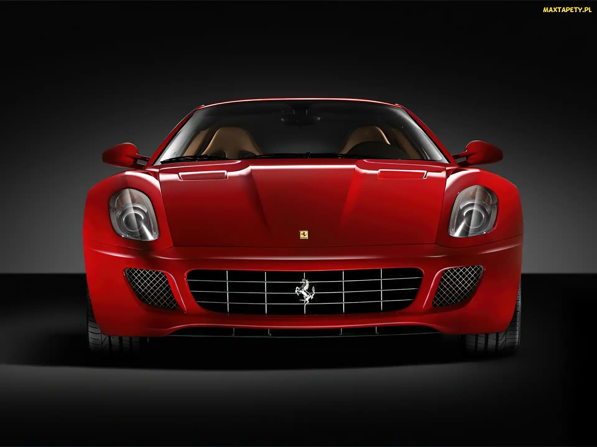 Przód, Grill, Ferrari 599