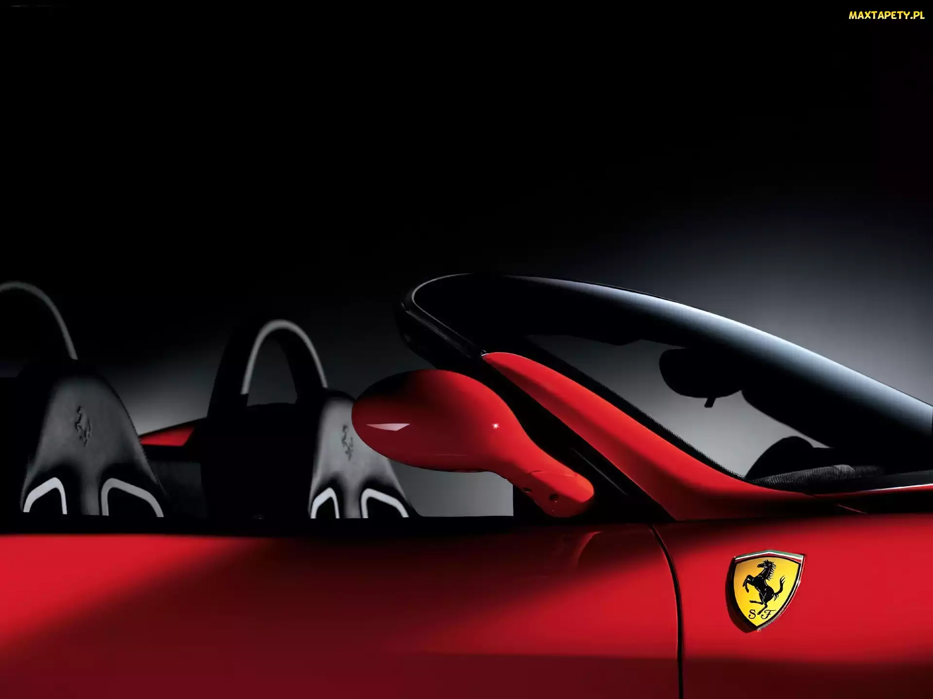 Lusterko, Drzwi, Ferrari 550