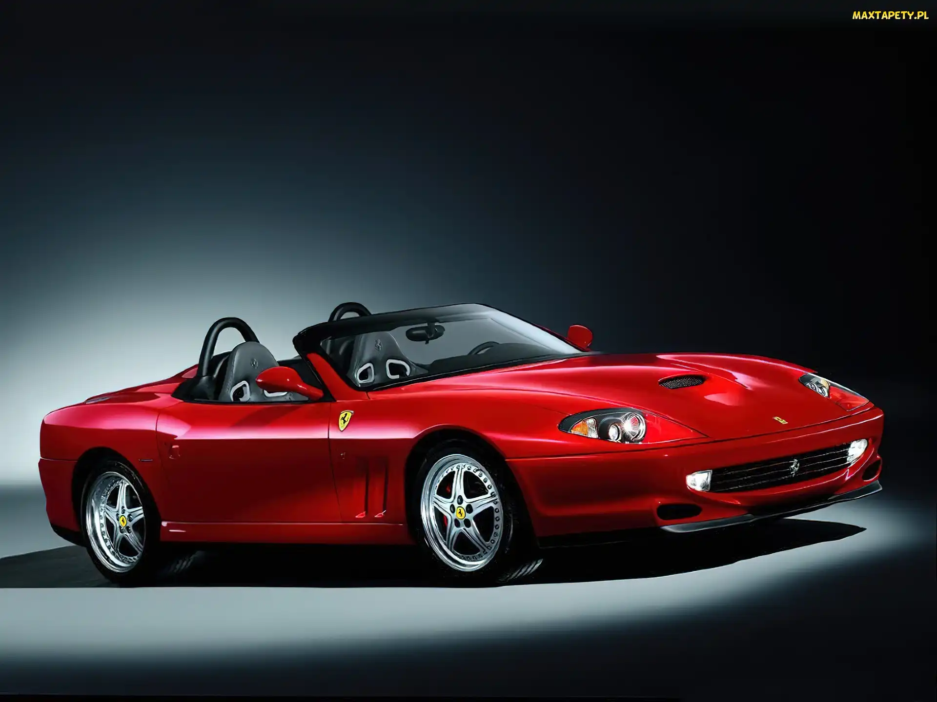Spider, Fotele, Ferrari 550, Kubełkowe