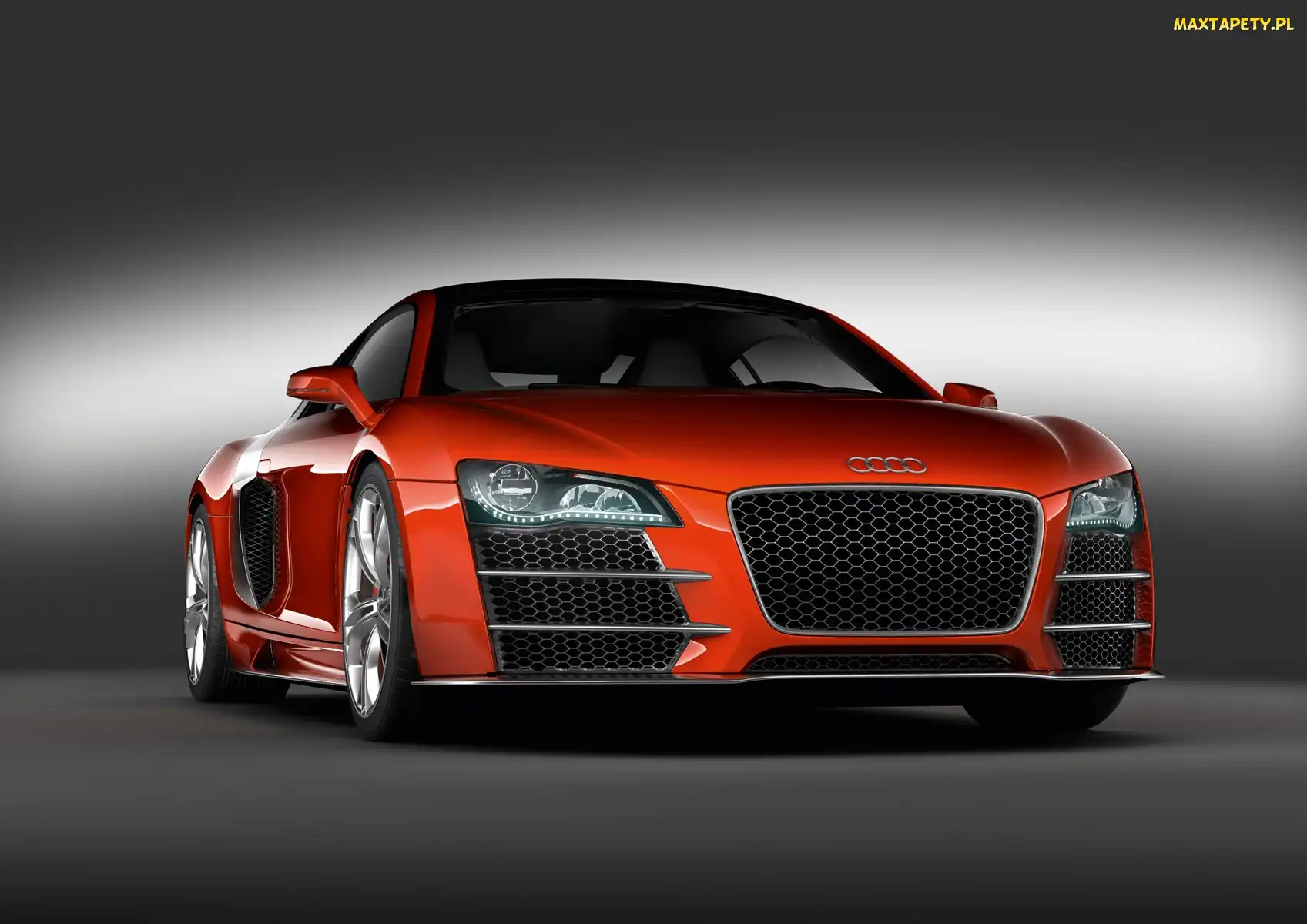 Audi R8, Grill, Pomarańczowe