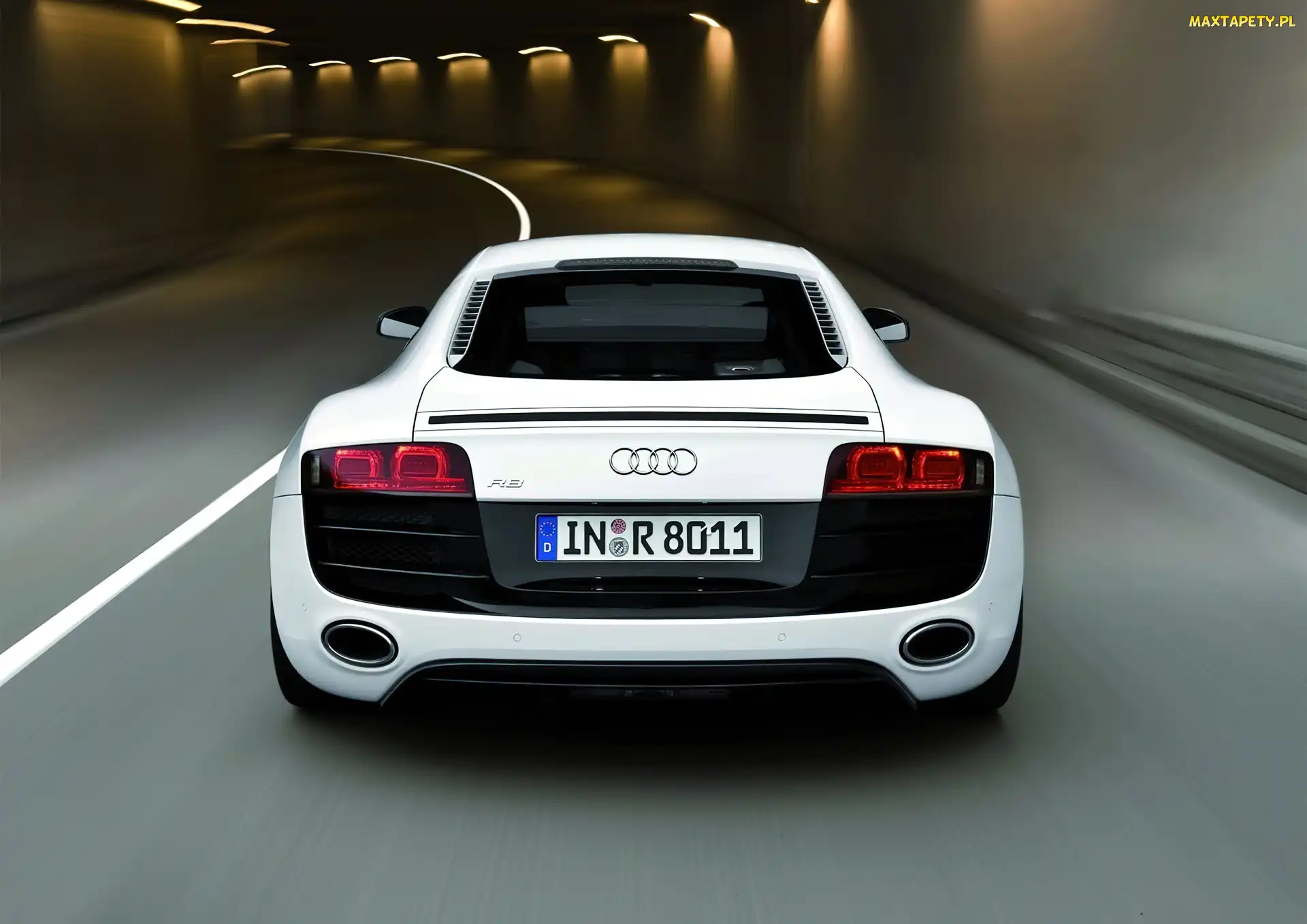 Parkowania, Czujniki, Audi R8, Tunel
