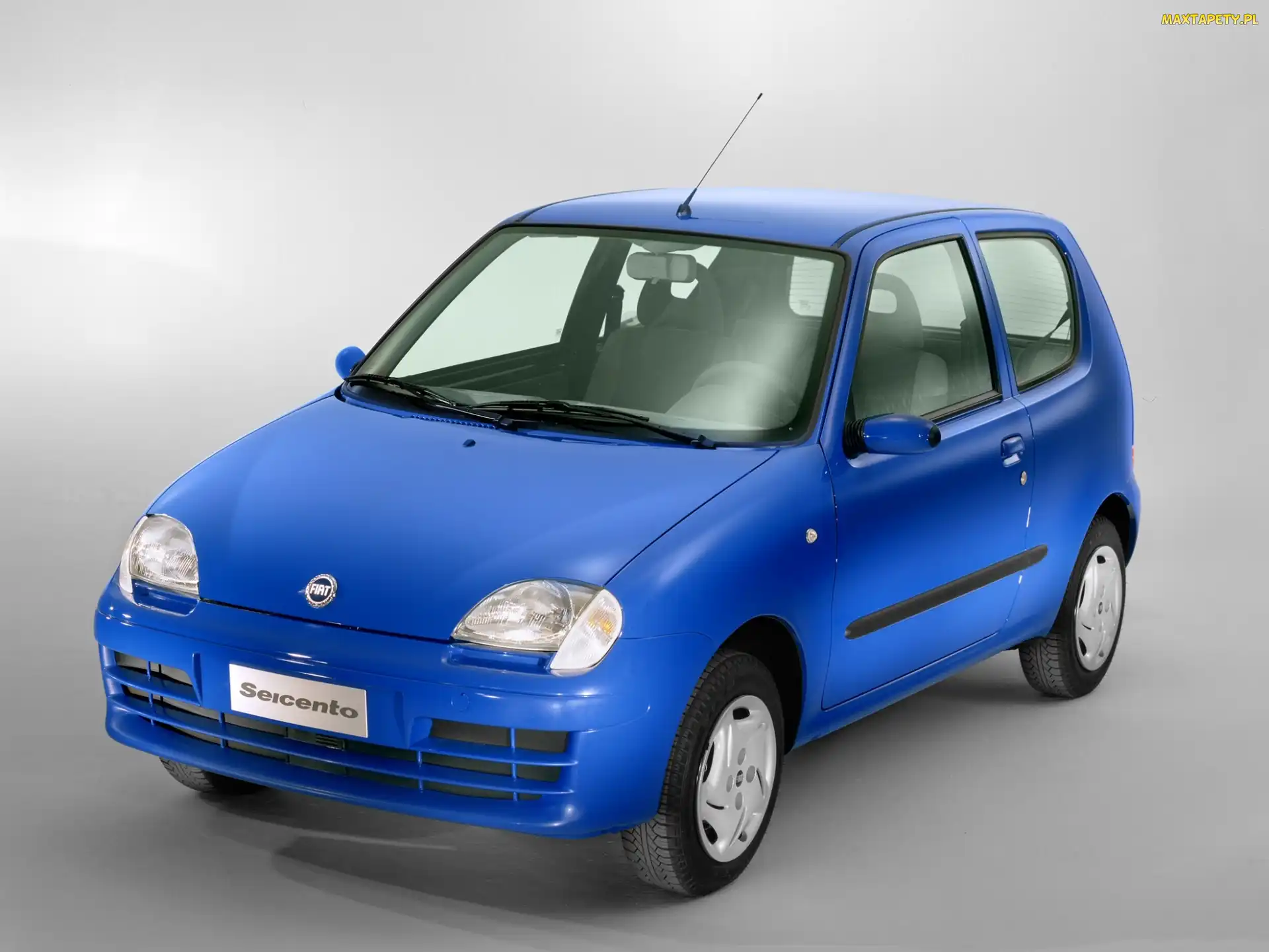 Niebieski, Hatchback, Fiat Seicento