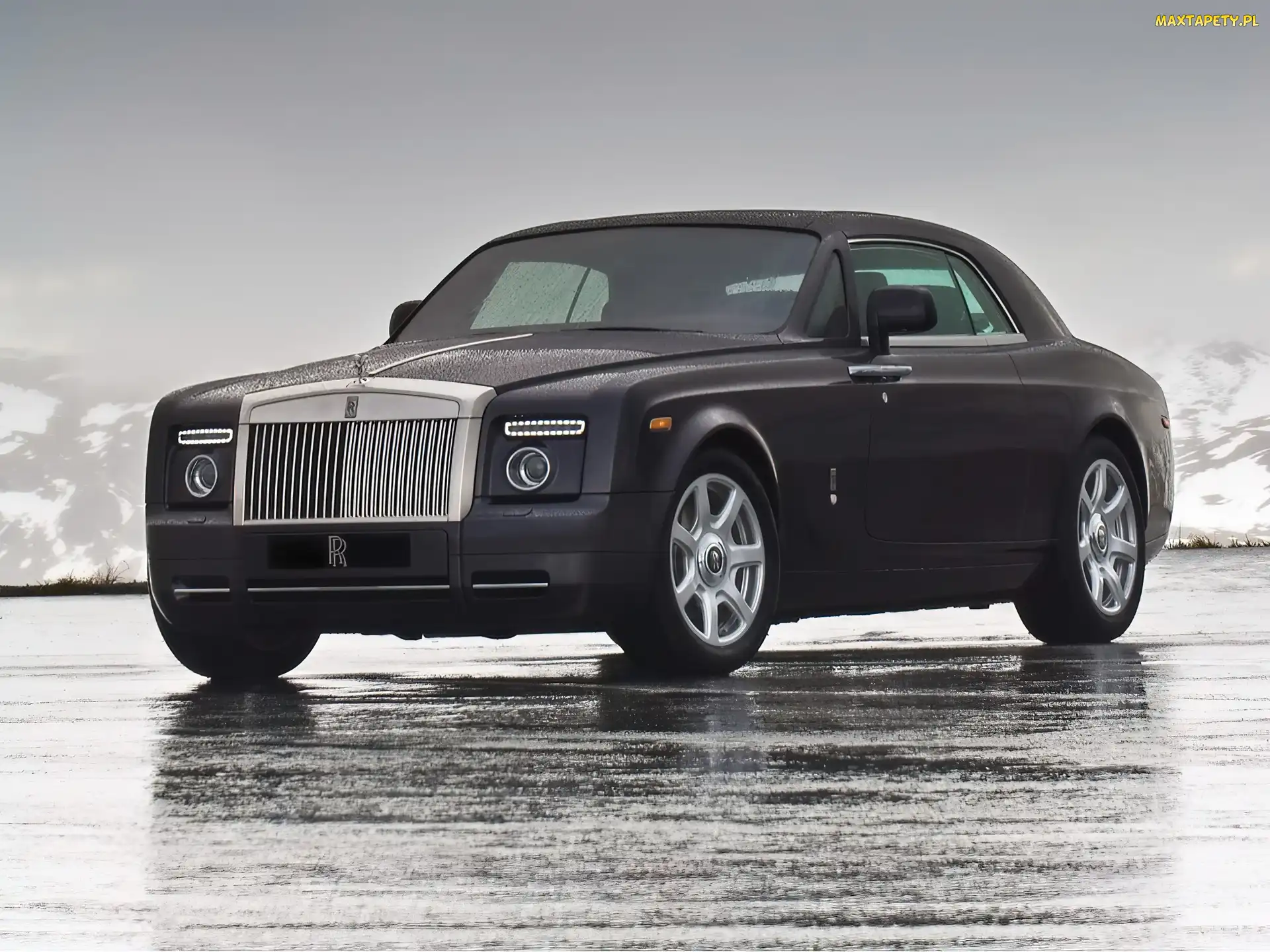 Mokry, Deszcz, Rolls-Royce Phantom Coupe