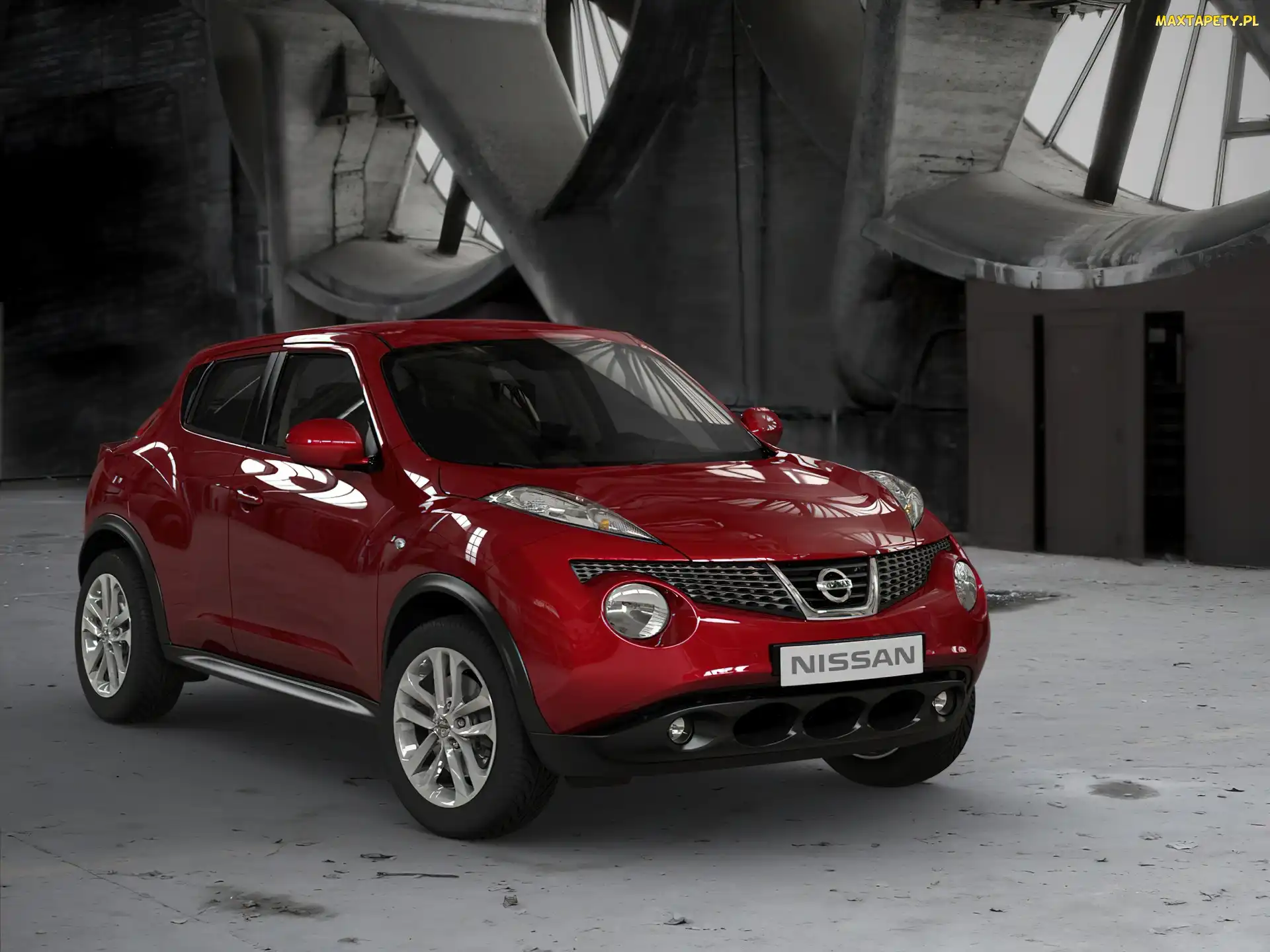 Halogeny, Juke, Bordowy, Nissan