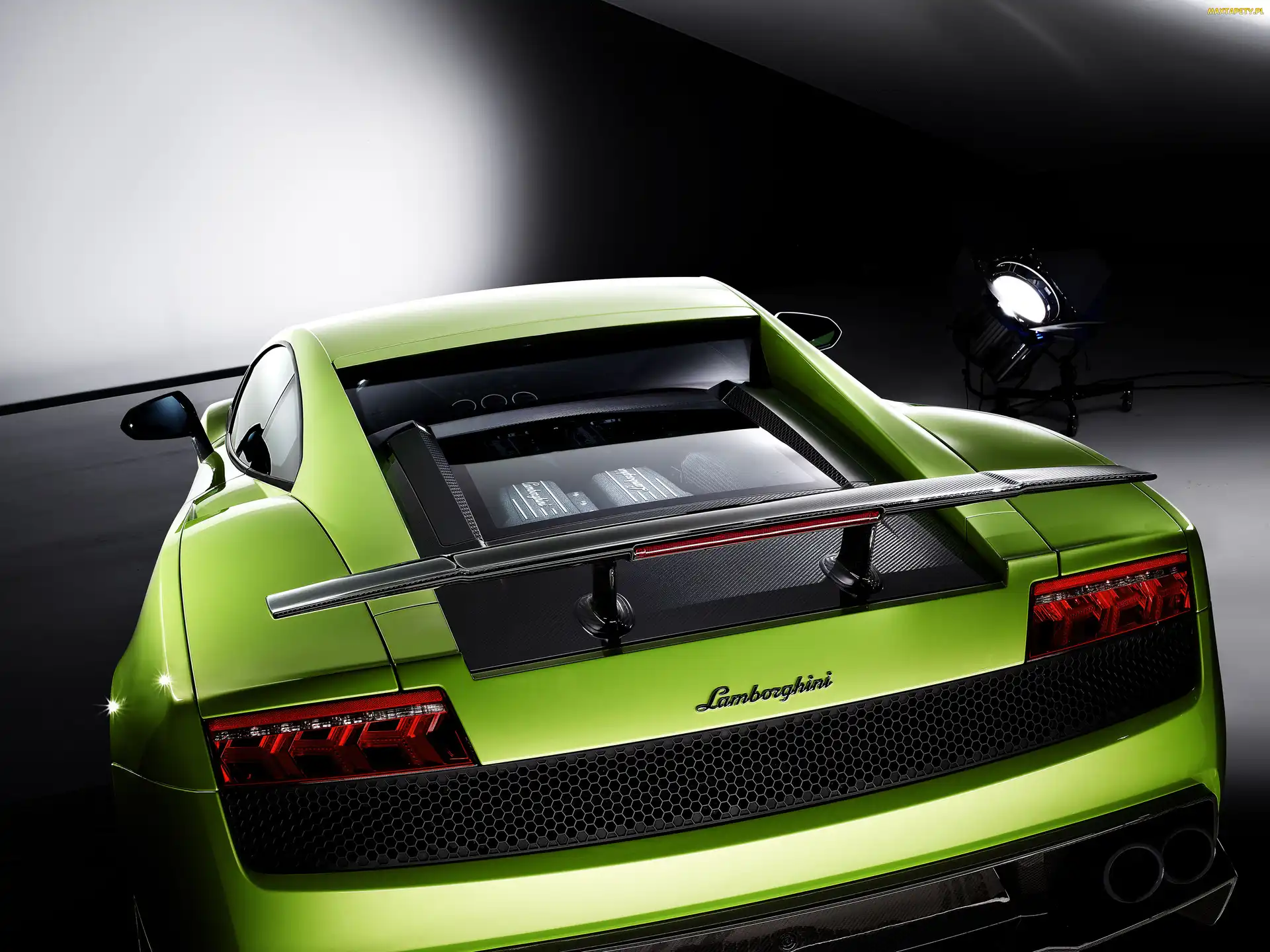 Lamborghini Gallardo, Spojler, Zielone
